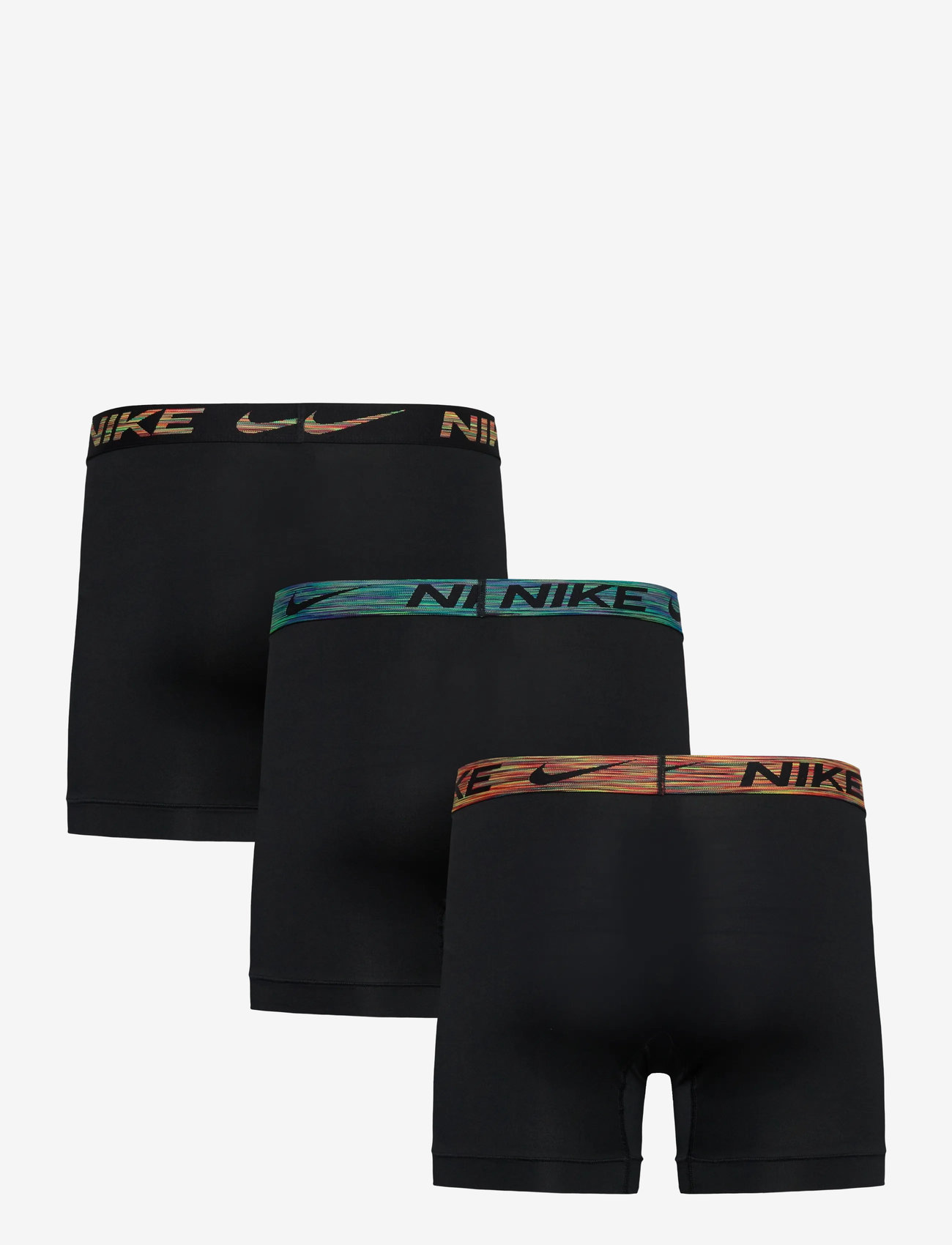 NIKE Underwear - BOXER BRIEF 3PK - multipack underbukser - blk dty cts/grn stk/blk spce dye wb - 1