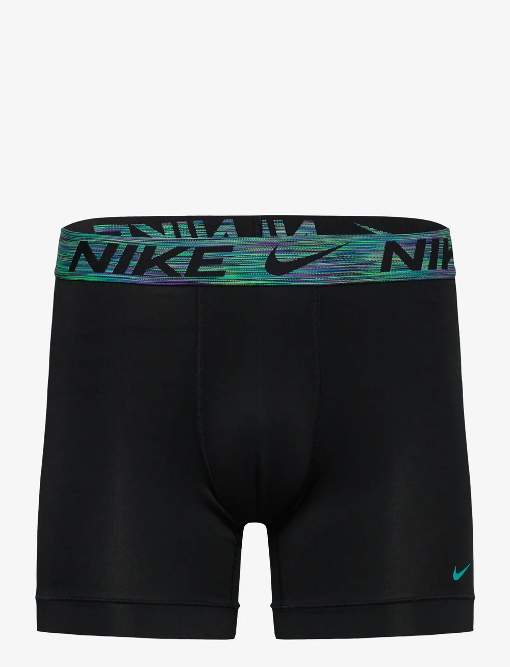 NIKE Underwear - BOXER BRIEF 3PK - bokseršorti - blk dty cts/grn stk/blk spce dye wb - 2