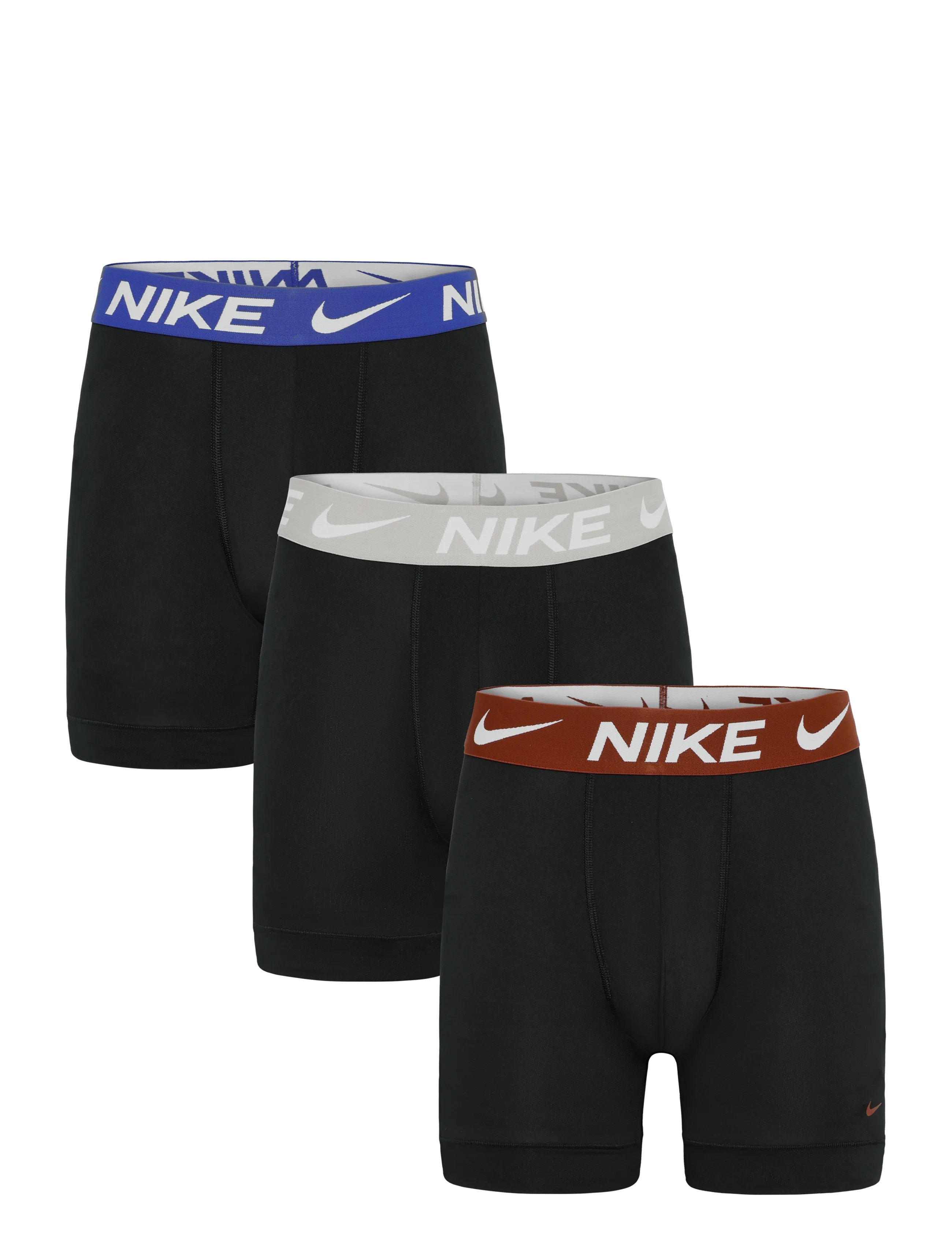 NIKE Underwear BOXER BRIEF 3PK - Multipack kalsonger - CINDER GREY / grey