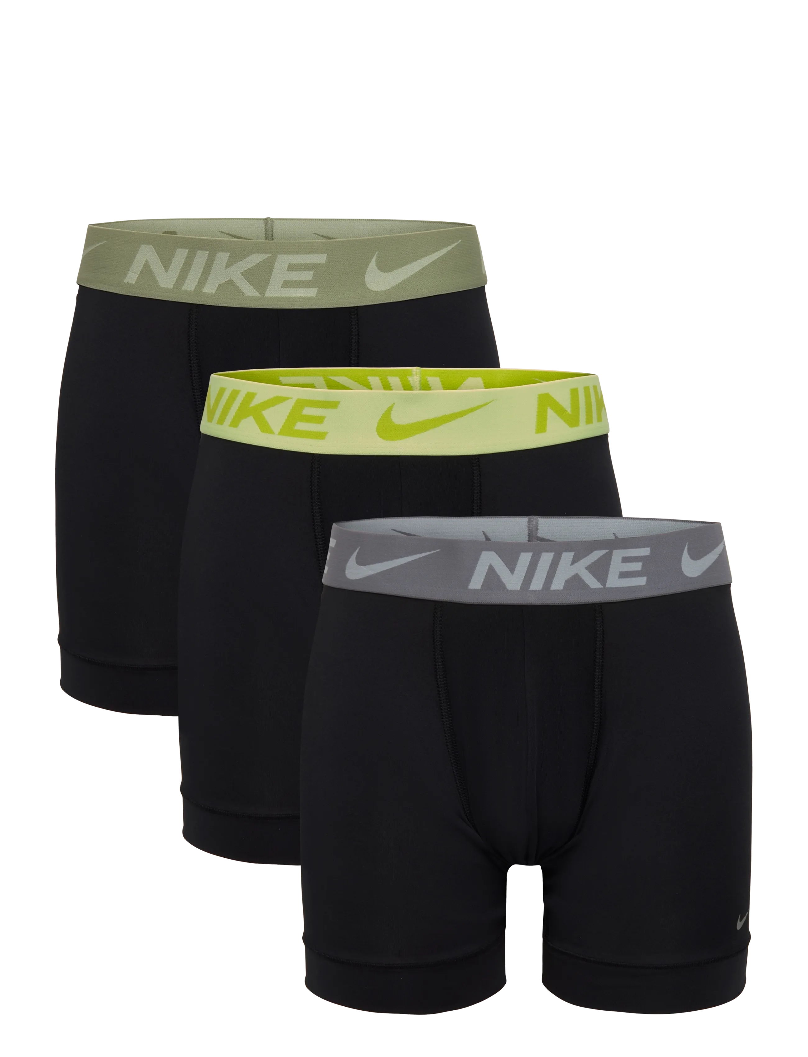 NIKE Underwear BOXER BRIEF 3PK - Multipack-Unterwäsche - FOLKSTONE GRAY / black