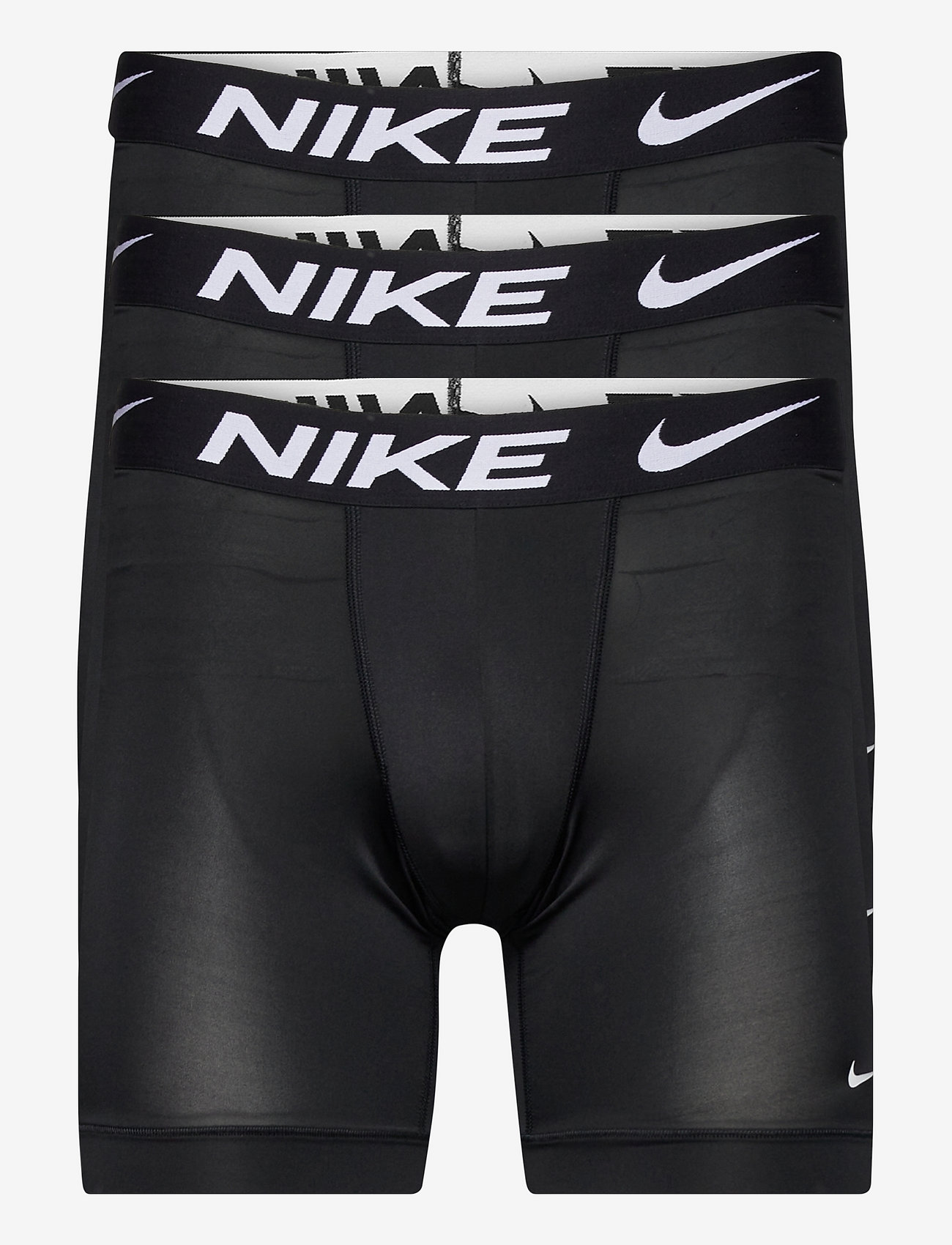 NIKE Underwear - BOXER BRIEF LONG 3PK - alushousut monipakkauksessa - black/black/black - 0