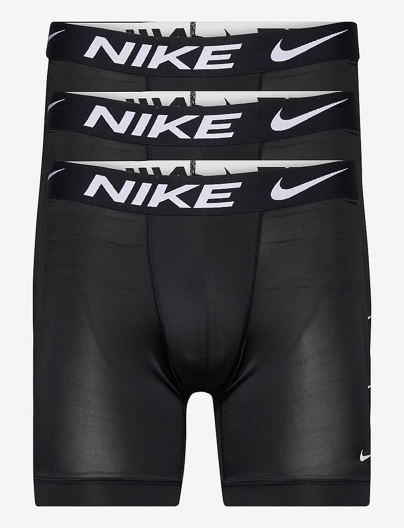 NIKE Underwear - BOXER BRIEF LONG 3PK - boxer briefs - black black black - 0