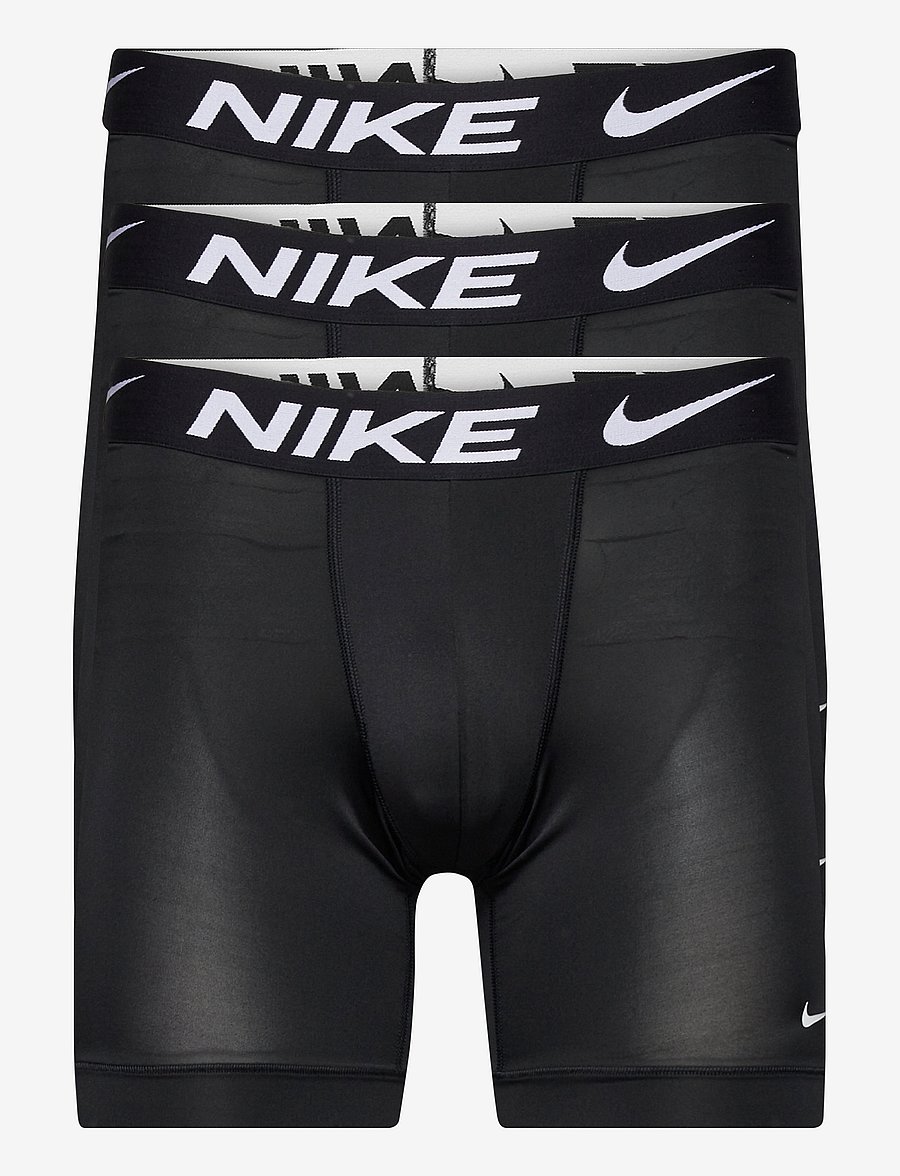 NIKE Underwear - BOXER BRIEF LONG 3PK - boxershorts - black black black - 0