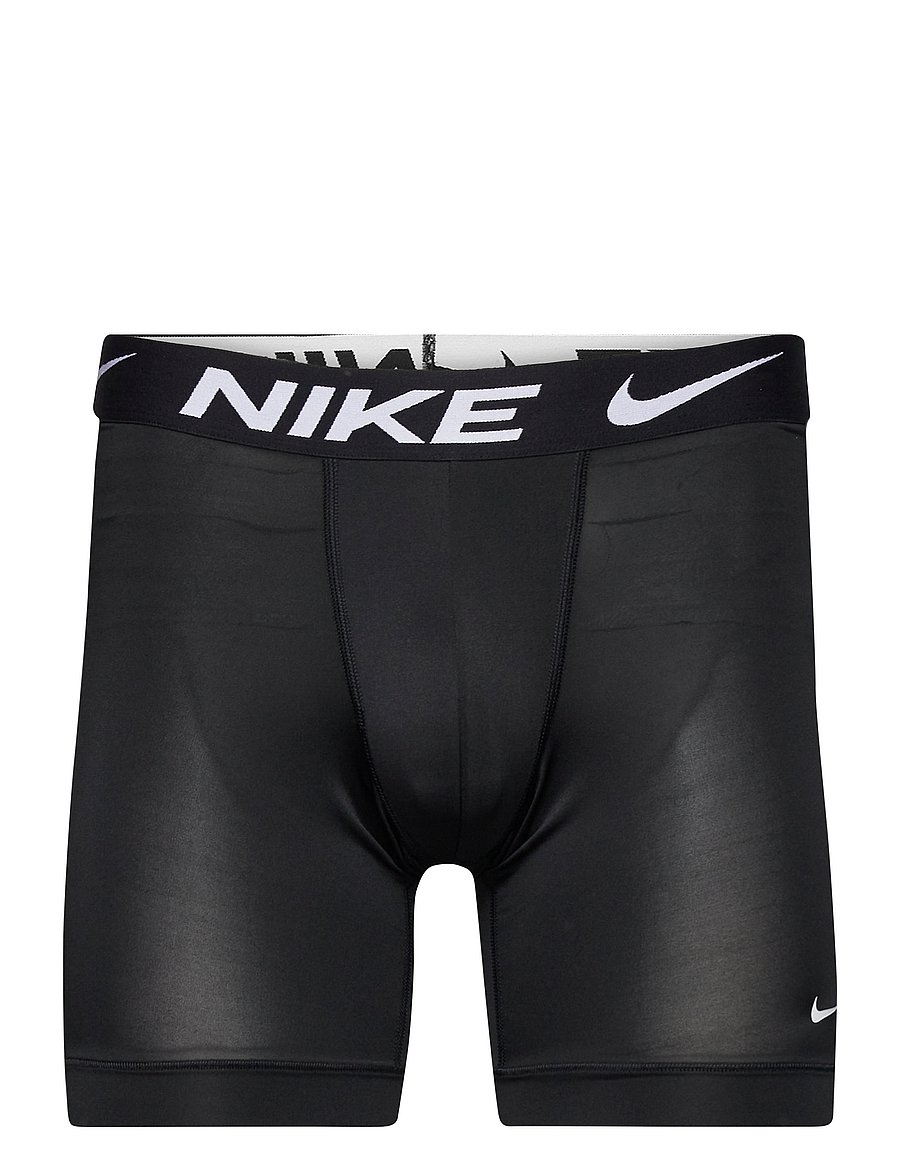 NIKE Underwear - BOXER BRIEF LONG 3PK - boxershortser - black black black - 3
