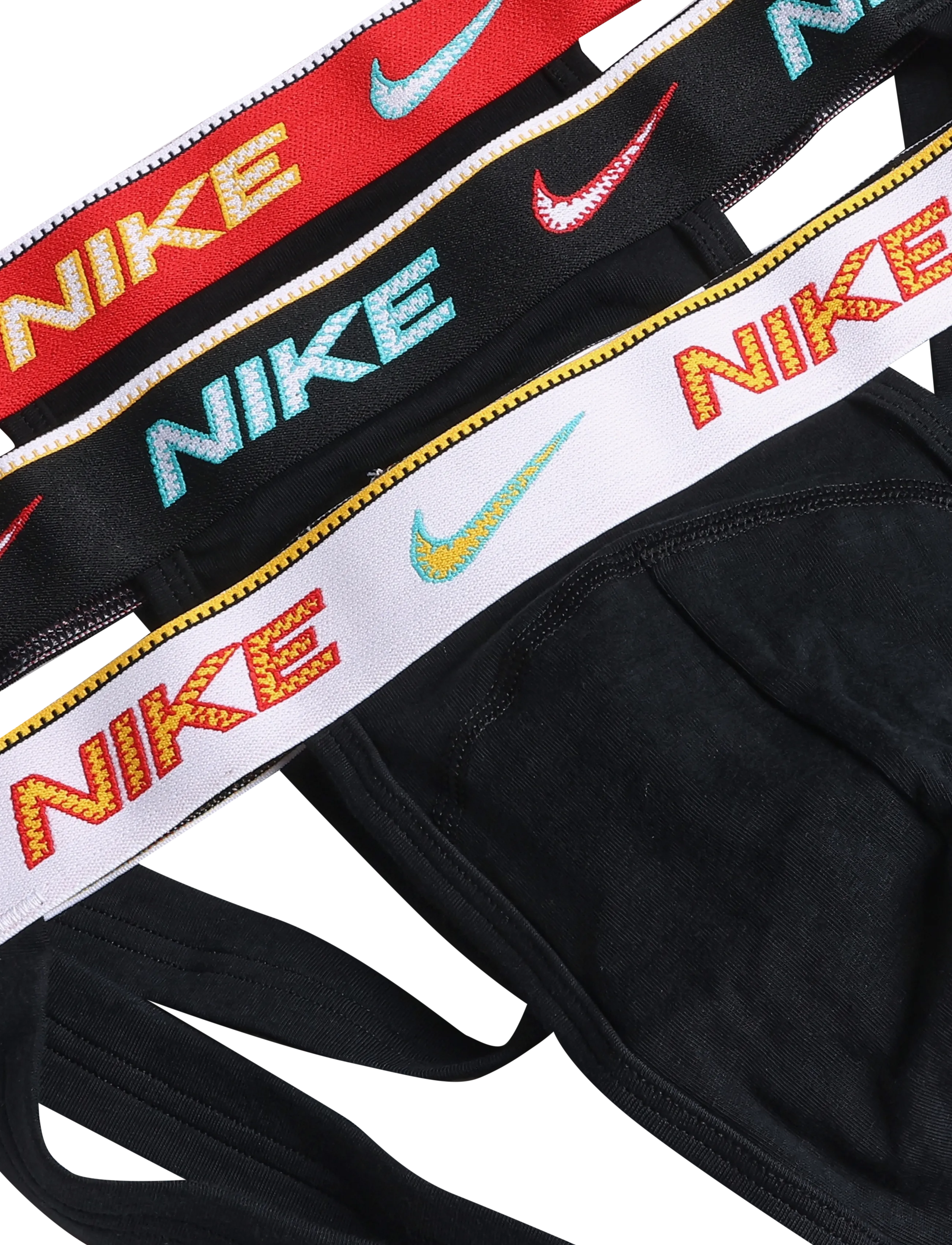NIKE Underwear - COTTON STRETCH JOCK STRAP 3PK - steel grey - 3
