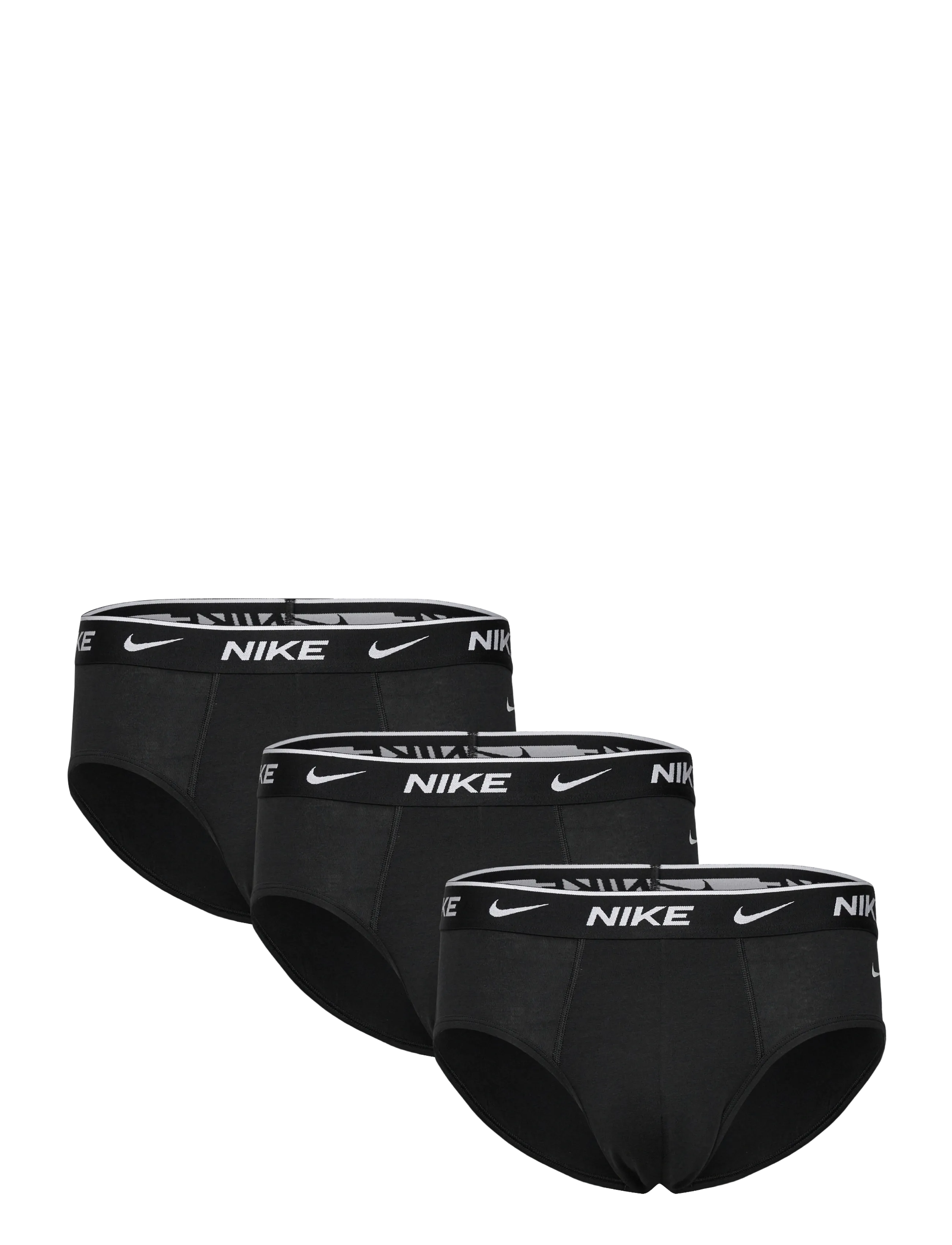 NIKE Underwear ESSENTIAL COTTON STRETCH BRIEF 3 - Unterwäsche - BLACK / black