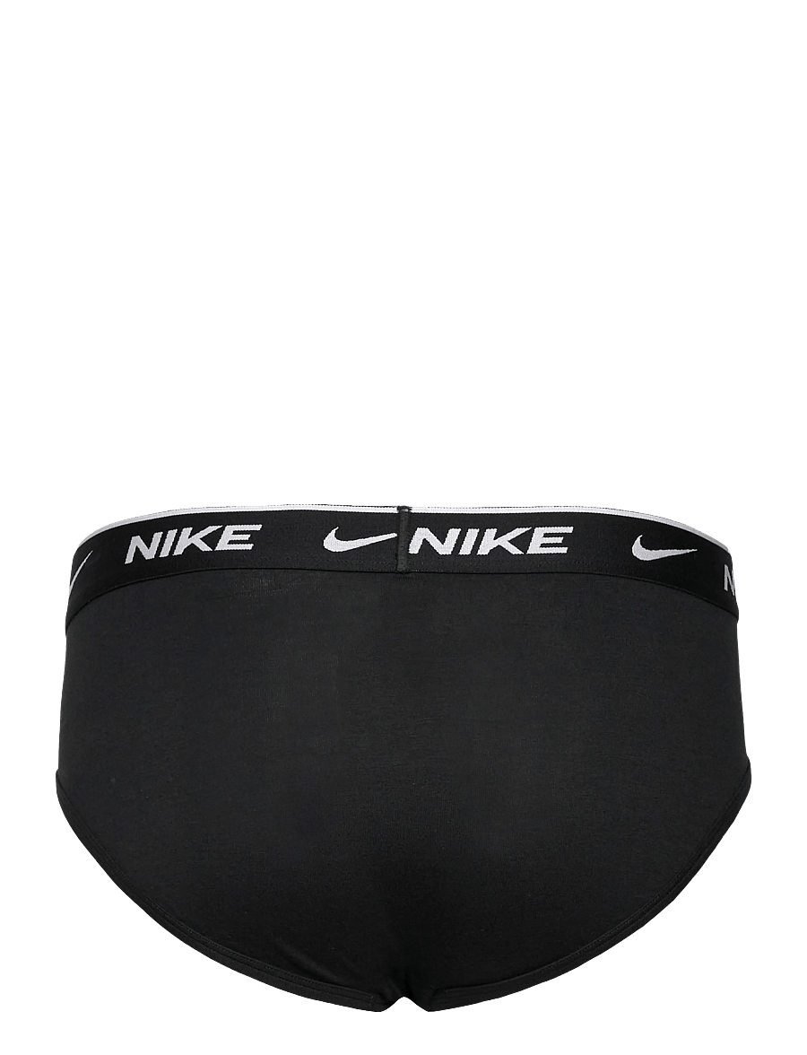 NIKE Underwear - COTTON STRETCH BRIEF 3PK - unterhosen im multipack - black - 3