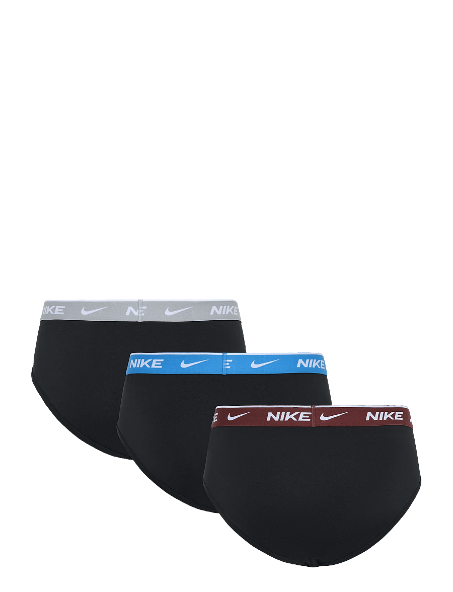 NIKE Underwear - COTTON STRETCH BRIEF 3PK - multipack kalsonger - open black - 1