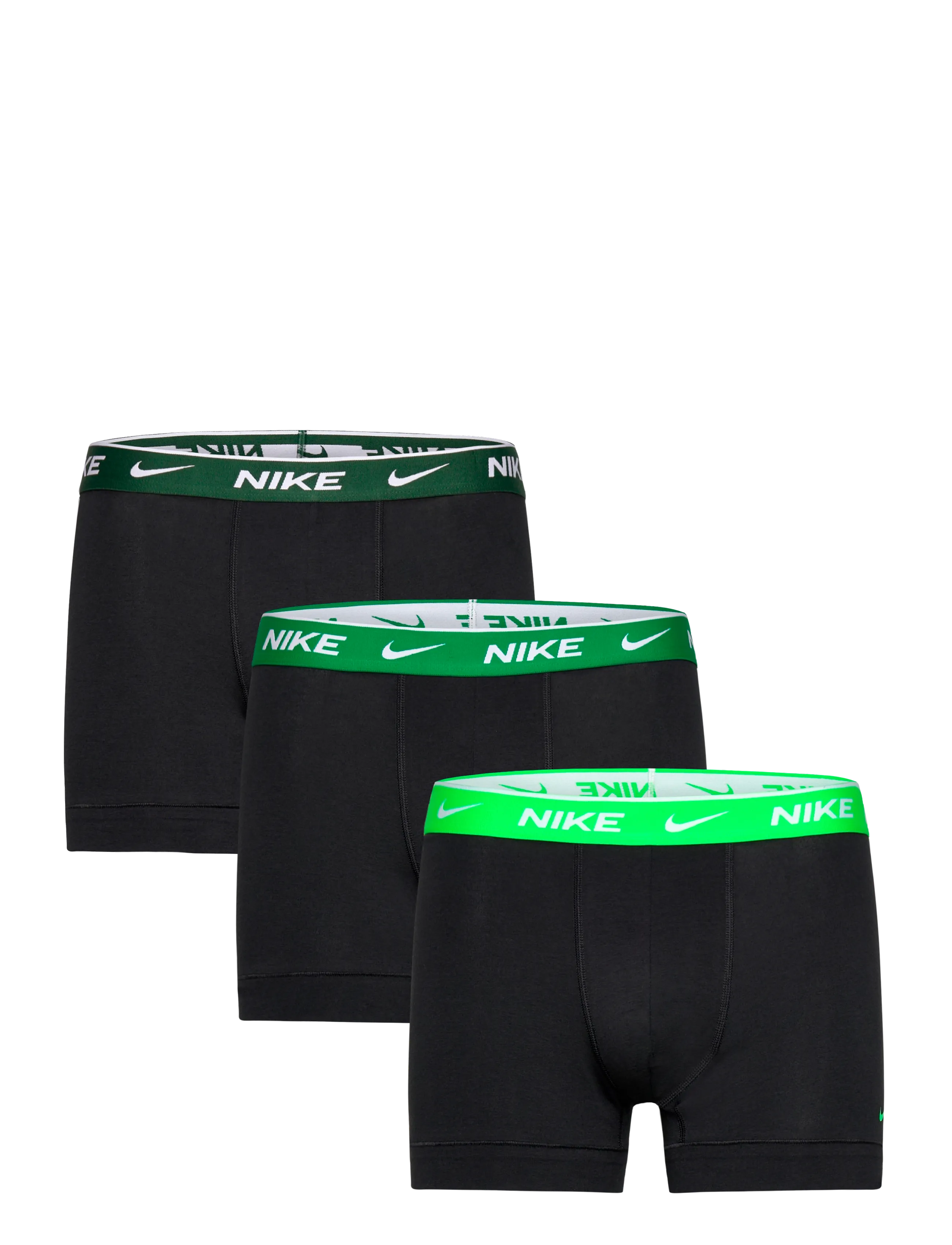 NIKE Underwear Cotton Stretch Trunk 3Pk, Herren, 3er-Pack Boxershorts, Schwarz, Gr.M
