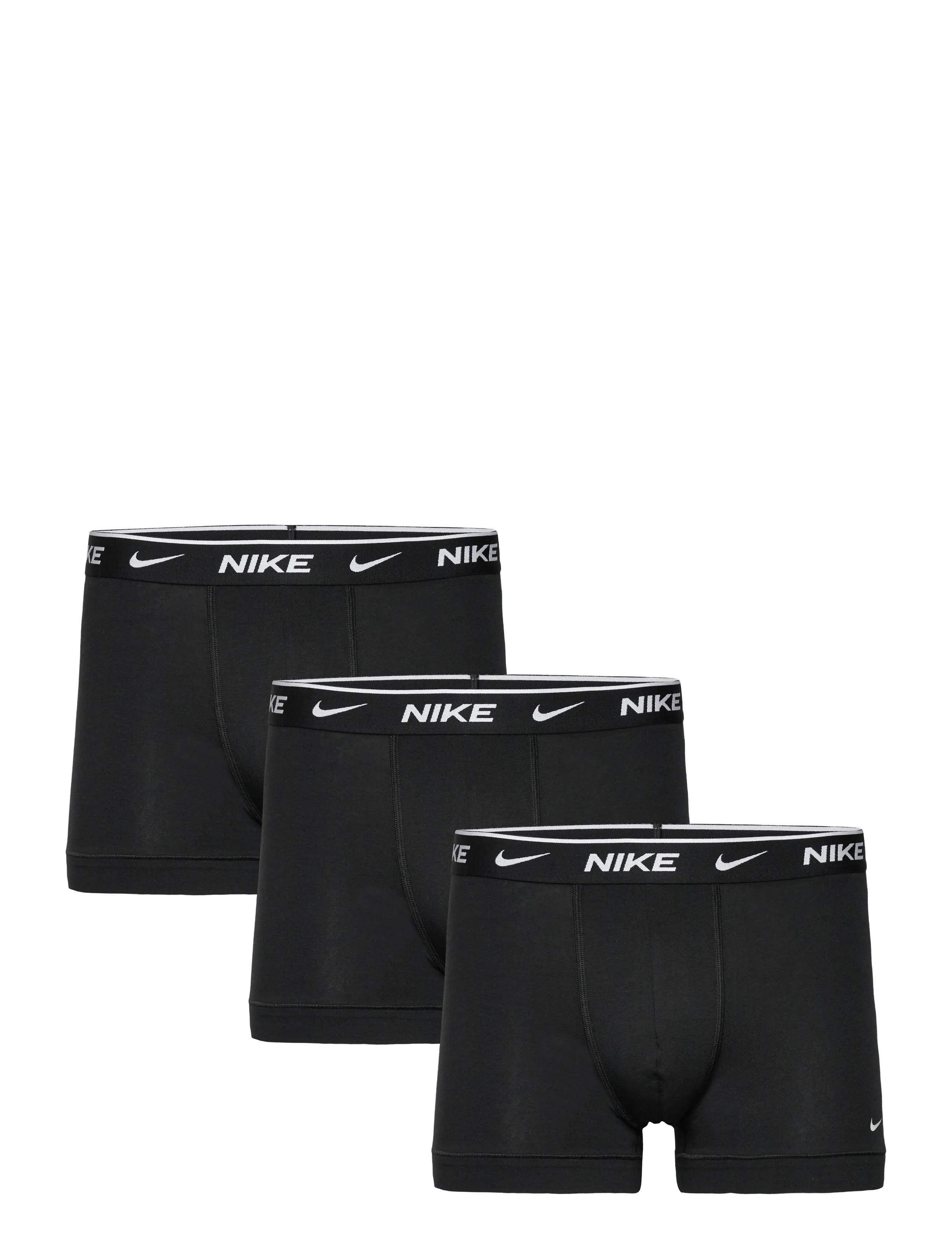 NIKE Underwear Cotton Stretch Trunk 3Pk, M, Sport, Schwarz - Boxer Shorts, Männerswear