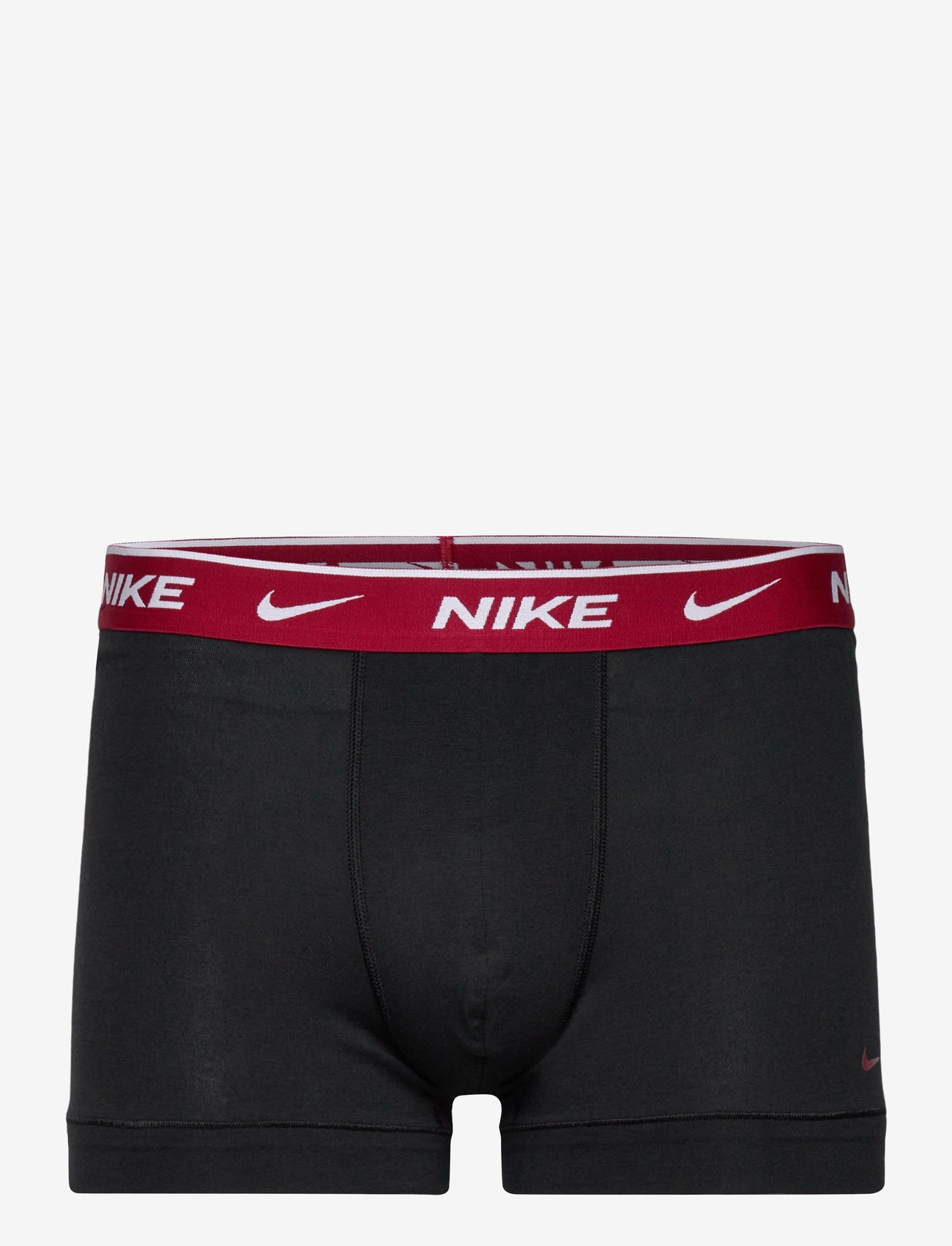NIKE Underwear - COTTON STRETCH TRUNK 3PK - unterhosen im multipack - black orange - 2