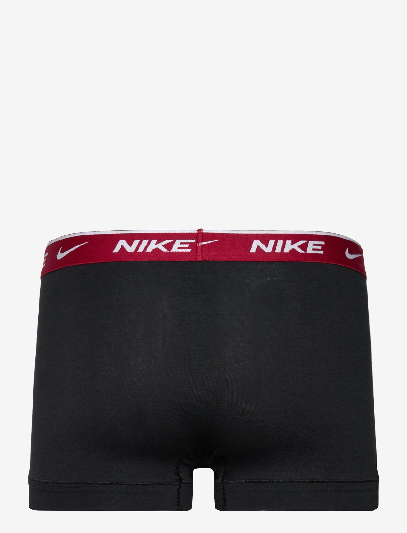 NIKE Underwear - COTTON STRETCH TRUNK 3PK - unterhosen im multipack - black orange - 3
