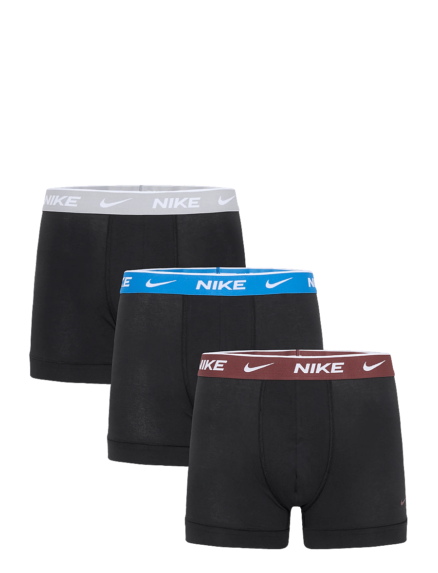 NIKE Underwear - COTTON STRETCH TRUNK 3PK - unterhosen im multipack - open black - 0