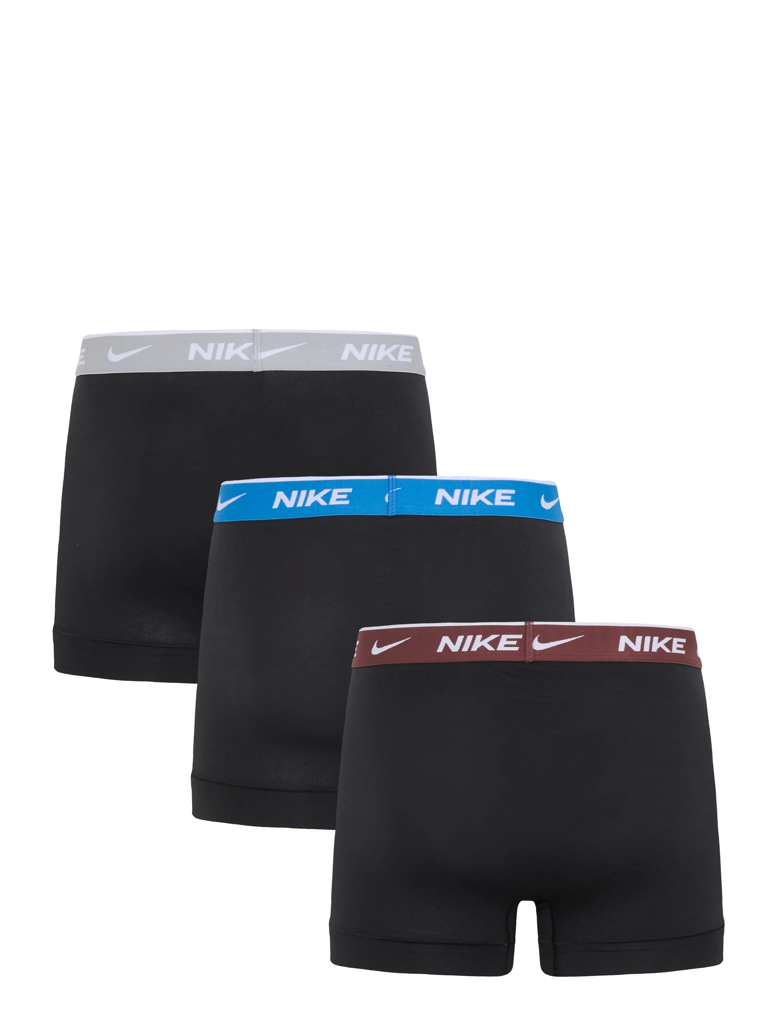 NIKE Underwear - COTTON STRETCH TRUNK 3PK - unterhosen im multipack - open black - 1