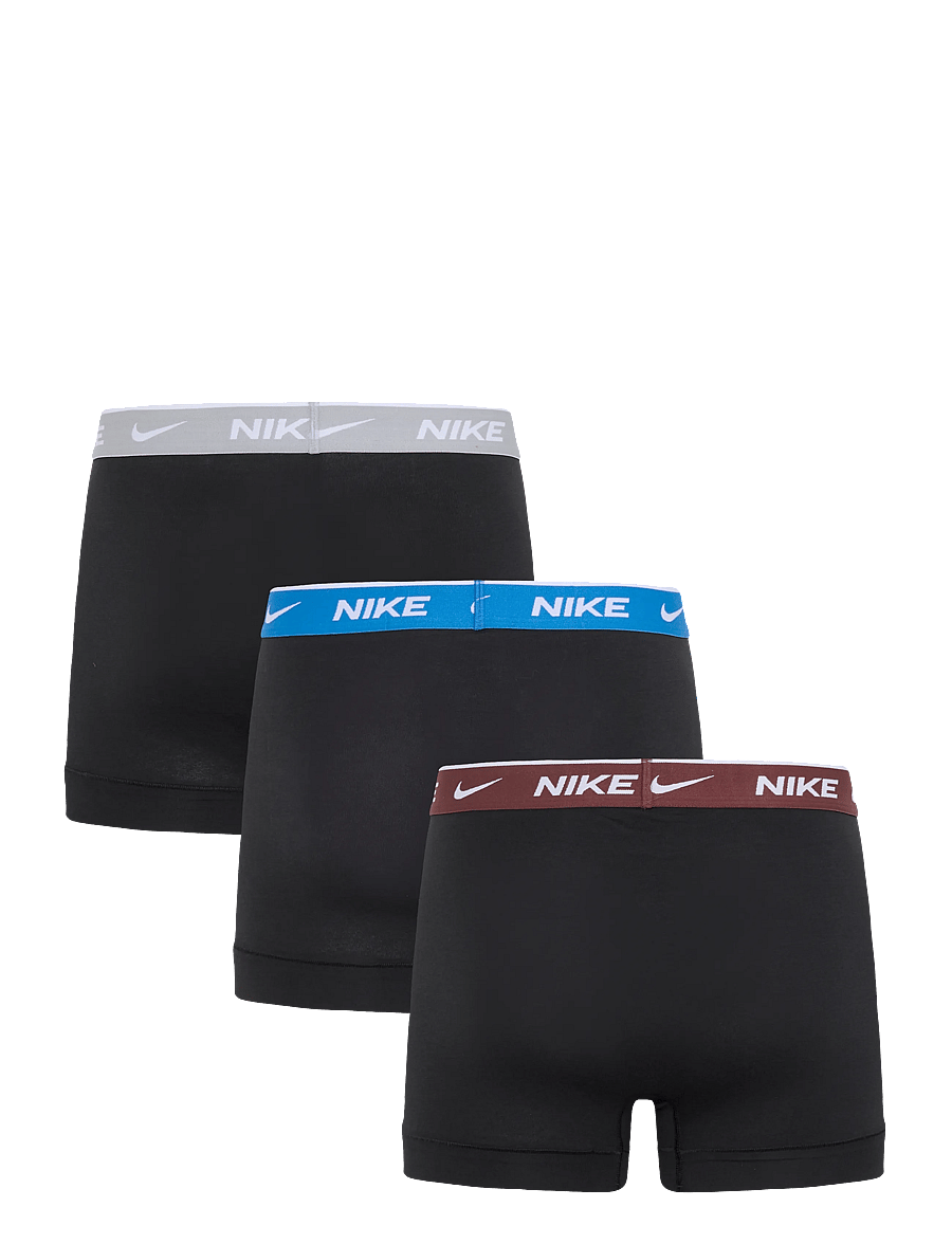 NIKE Underwear - COTTON STRETCH TRUNK 3PK - unterhosen im multipack - open black - 1