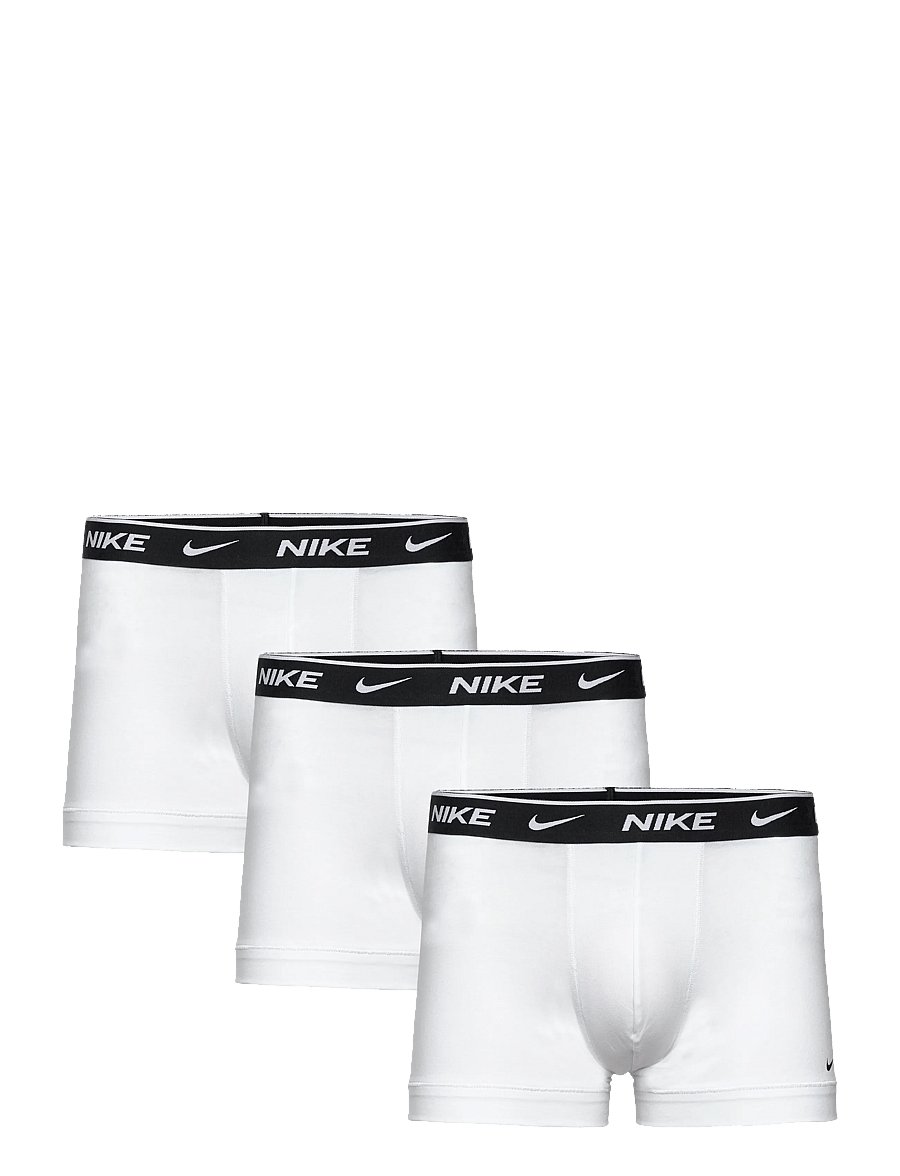 NIKE Underwear - COTTON STRETCH TRUNK 3PK - multipakk aluspüksid - white - 0