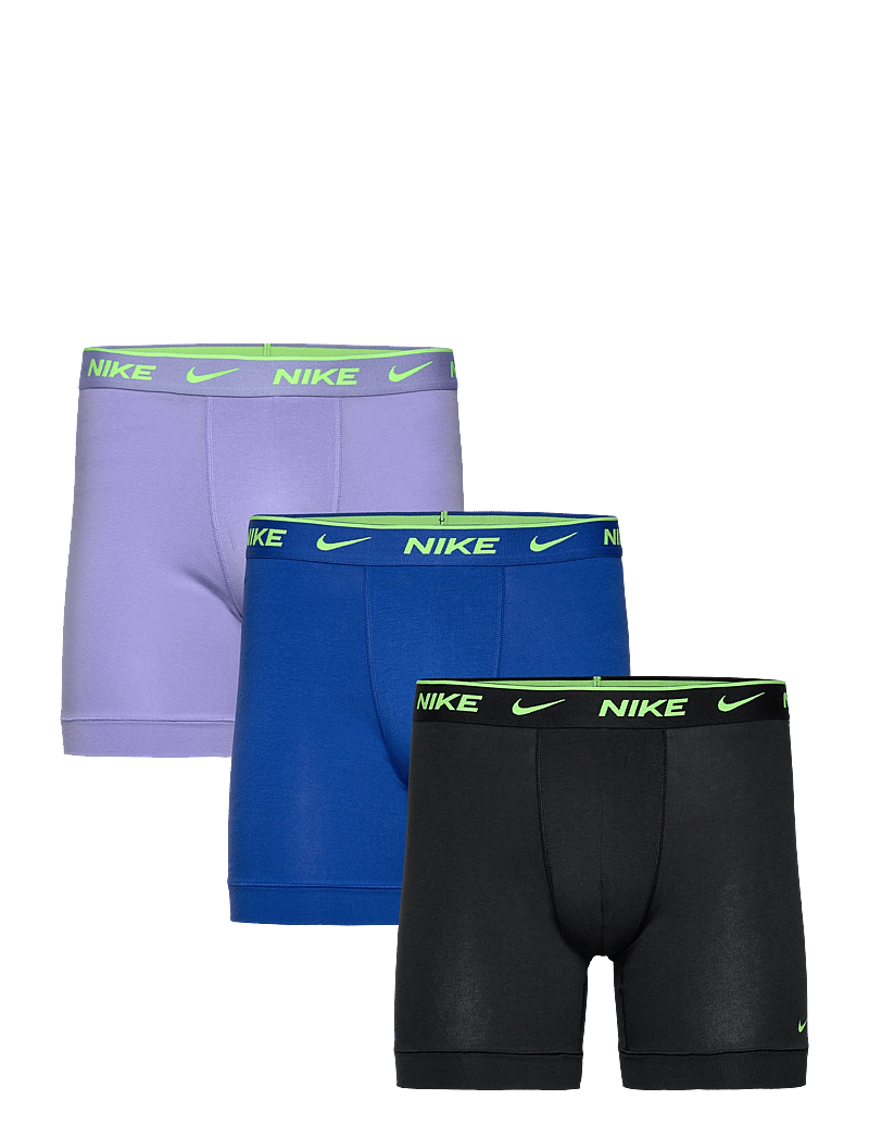 NIKE Underwear - BOXER BRIEF 3PK - boxer briefs - light thistle game royal black - 0