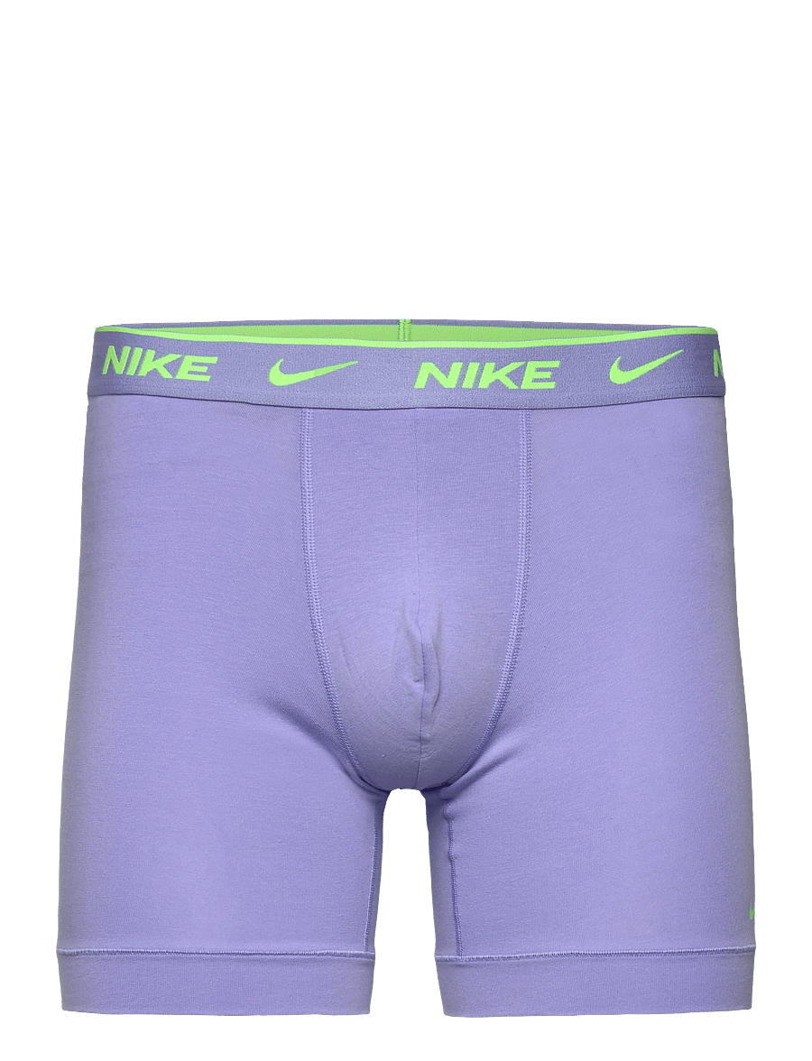 NIKE Underwear - COTTON STRETCH BOXER BRIEF 3PK - boxer briefs - light thistle game royal black - 4