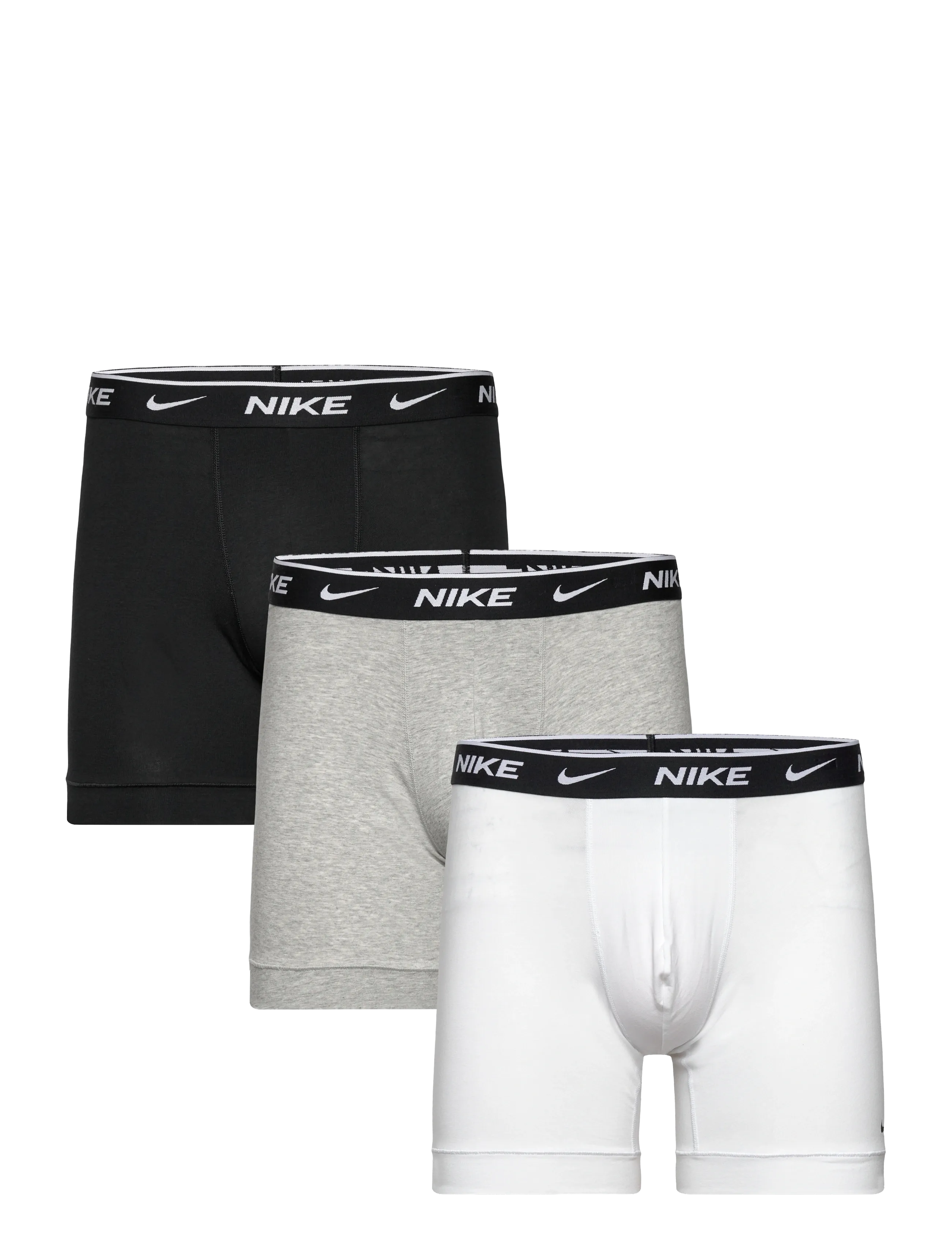 NIKE Underwear ESSENTIAL COTTON STRETCH BOXER B - NIKE Underwear - ADOBE BROWN / black