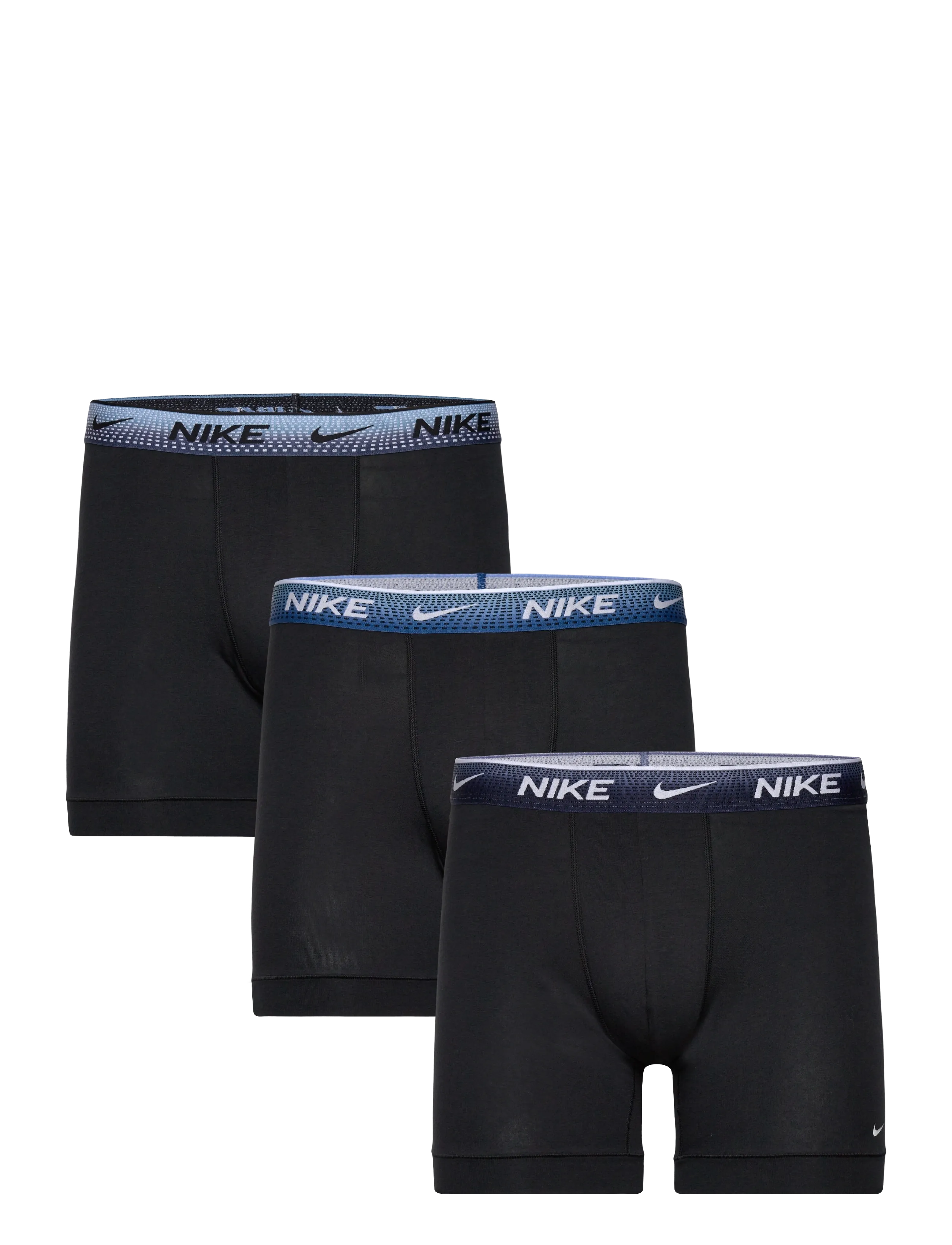 NIKE Underwear ESSENTIAL COTTON STRETCH BOXER B - Nærfatnaður - BLUE DAWN / black