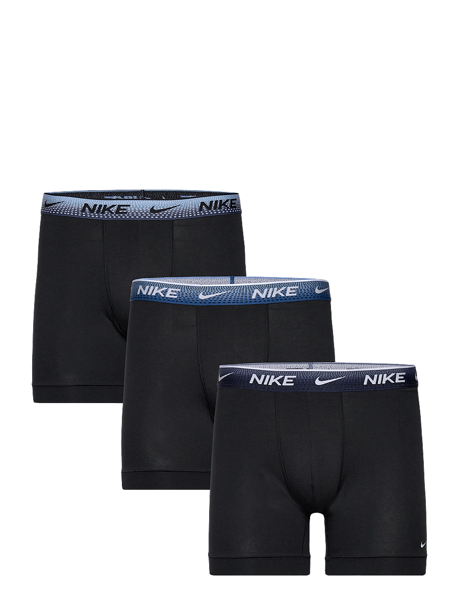 NIKE Underwear - COTTON STRETCH BOXER BRIEF 3PK - boxer briefs - blue dawn - 0