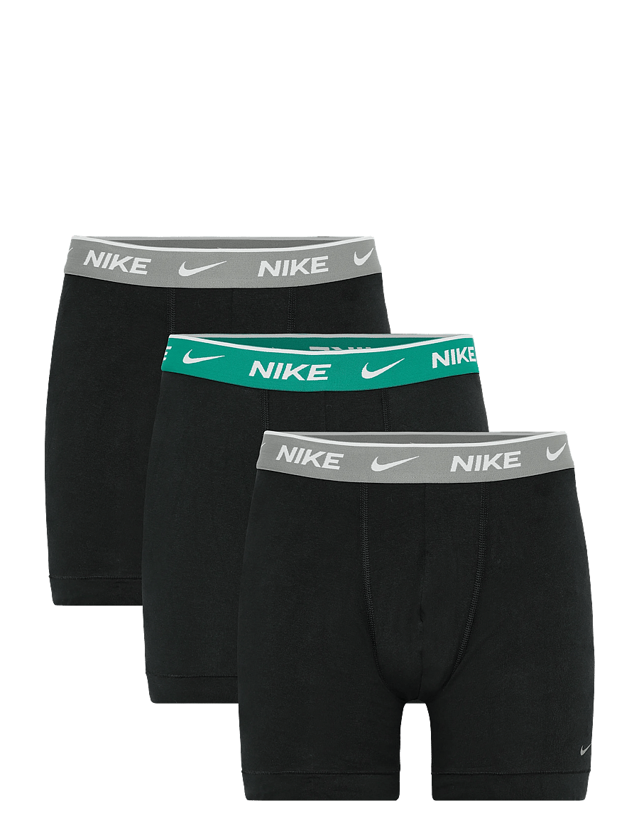 NIKE Underwear - COTTON STRETCH BOXER BRIEF 3PK - multipack kalsonger - military - 0
