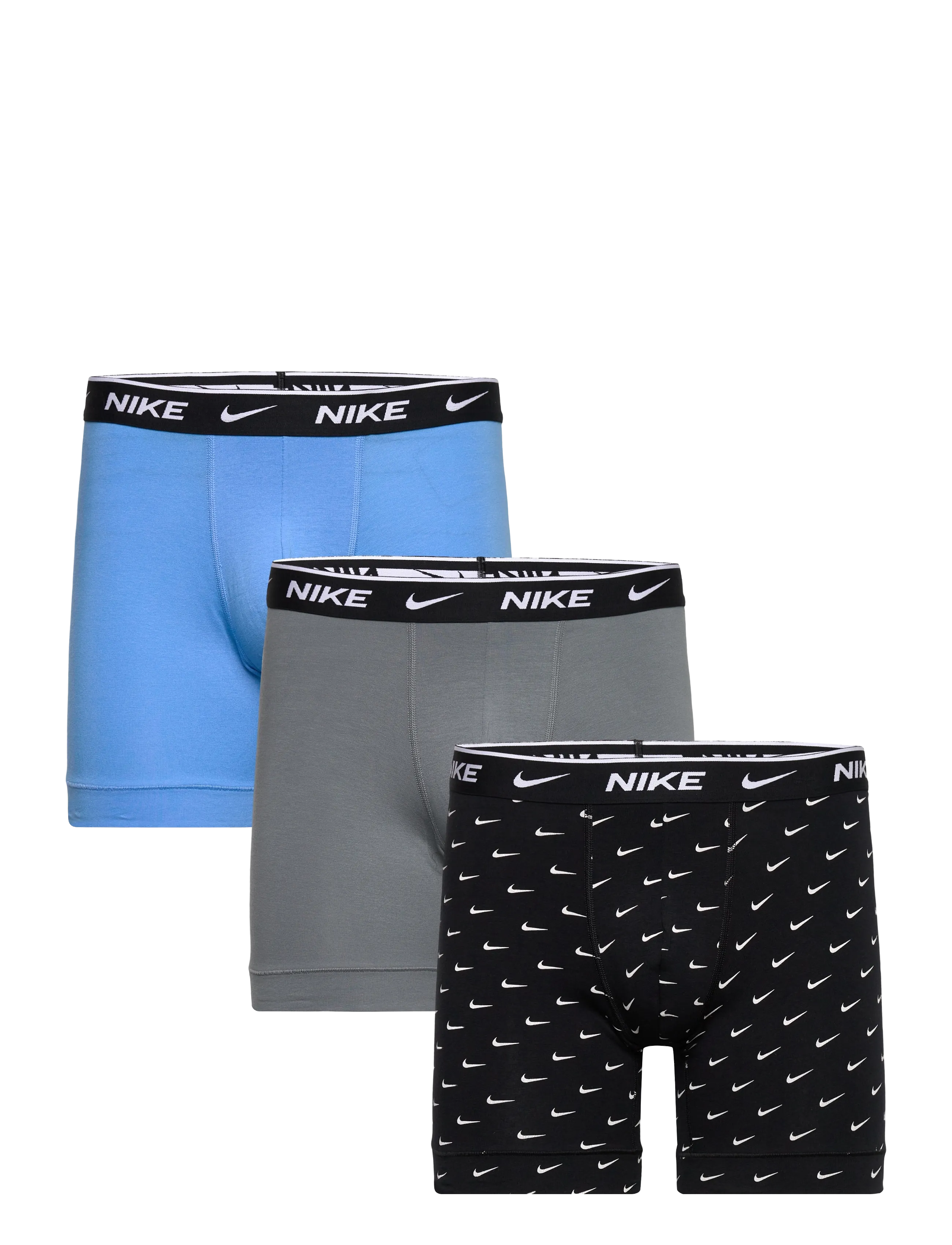 NIKE Underwear ESSENTIAL COTTON STRETCH BOXER B - NIKE Underwear - OPEN / blue
