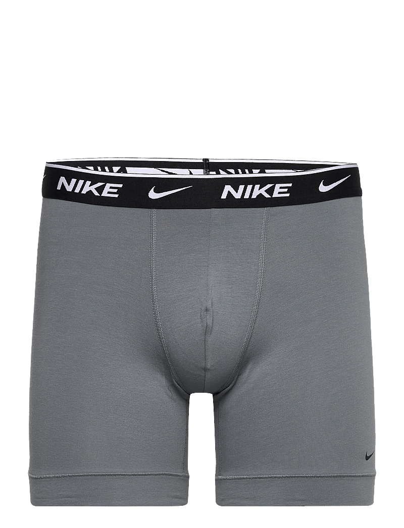 NIKE Underwear - COTTON STRETCH BOXER BRIEF 3PK - boxer briefs - open - 2