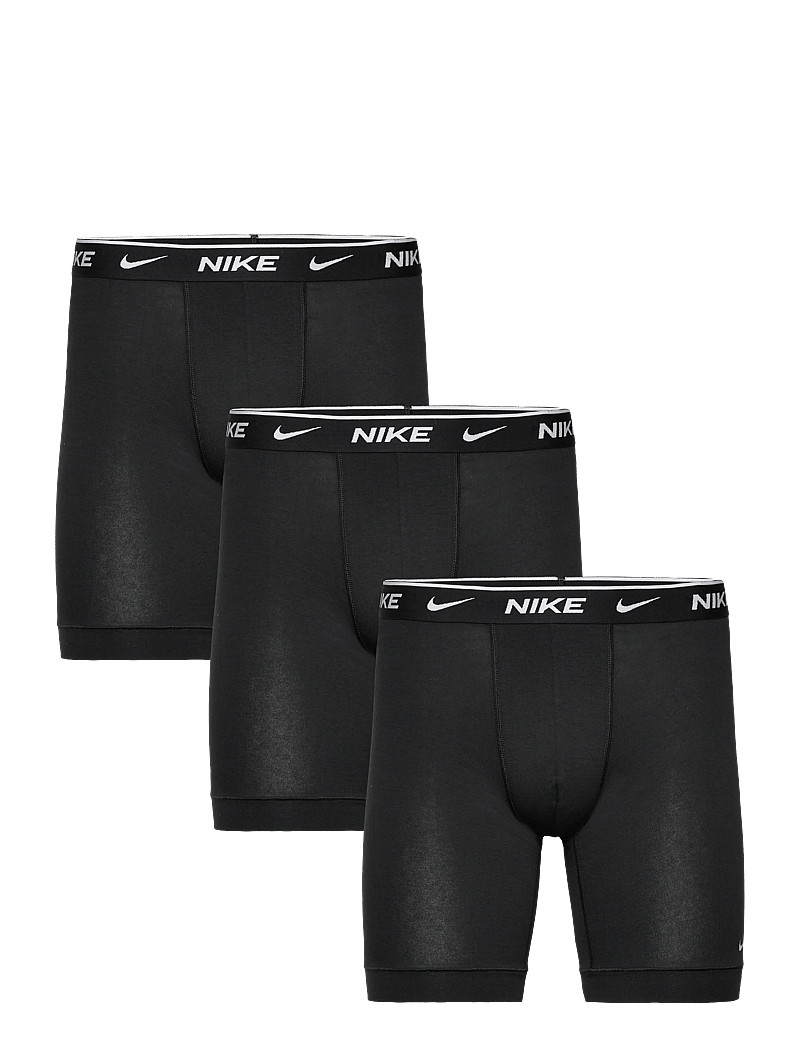 NIKE Underwear - LONG BOXER BRIEF 3PK - unterwäsche - black - 0