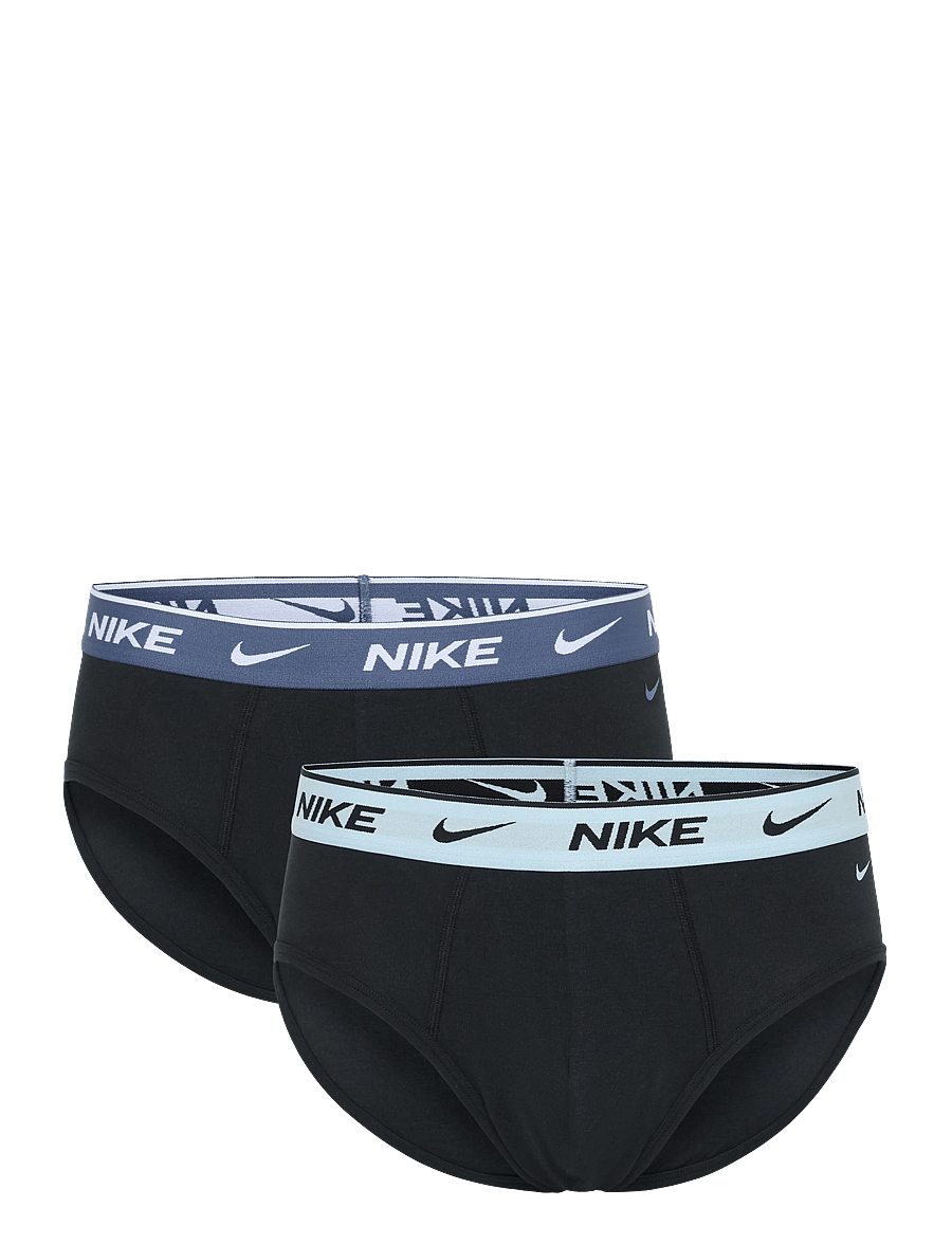 NIKE Underwear - COTTON STRETCH BRIEF 2PK - undertøj og sokker - dark grey - 0