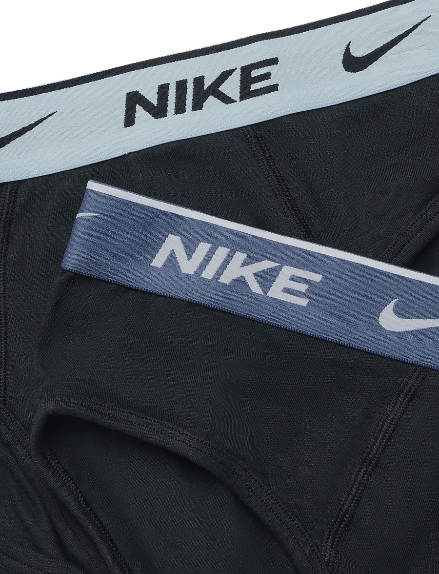 NIKE Underwear - COTTON STRETCH BRIEF 2PK - undertøj og sokker - dark grey - 2
