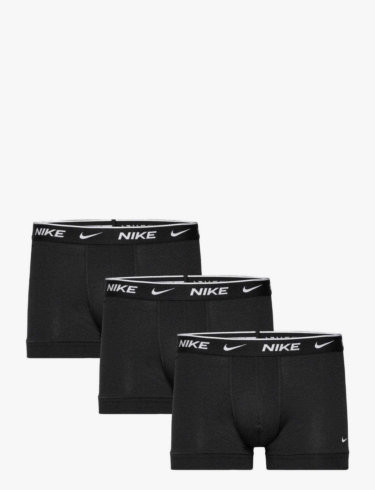 NIKE Underwear - COTTON STRETCH TRUNK 2PK - boxerkalsonger - black - 0