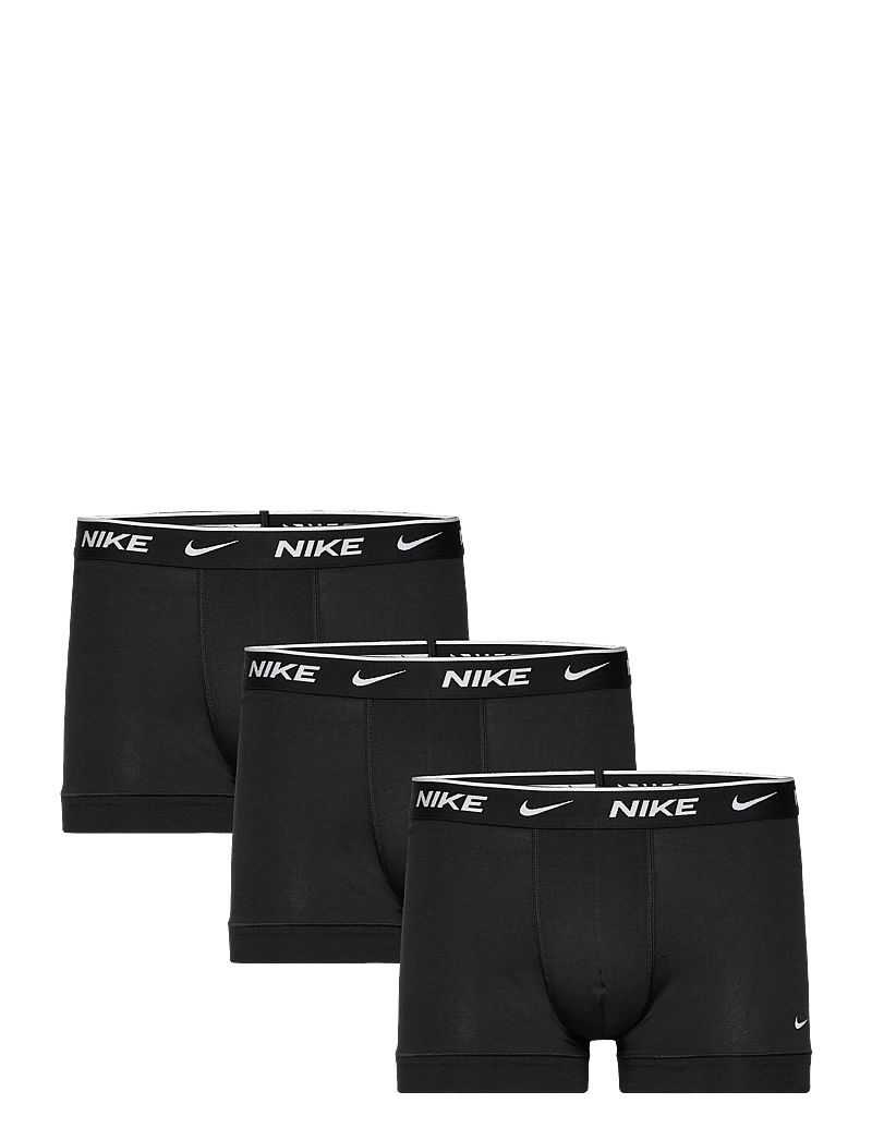 NIKE Underwear - COTTON STRETCH TRUNK 2PK - boxerkalsonger - black - 0