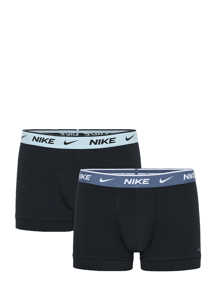 NIKE Underwear - COTTON STRETCH TRUNK 2PK - multipack kalsonger - dark grey - 0