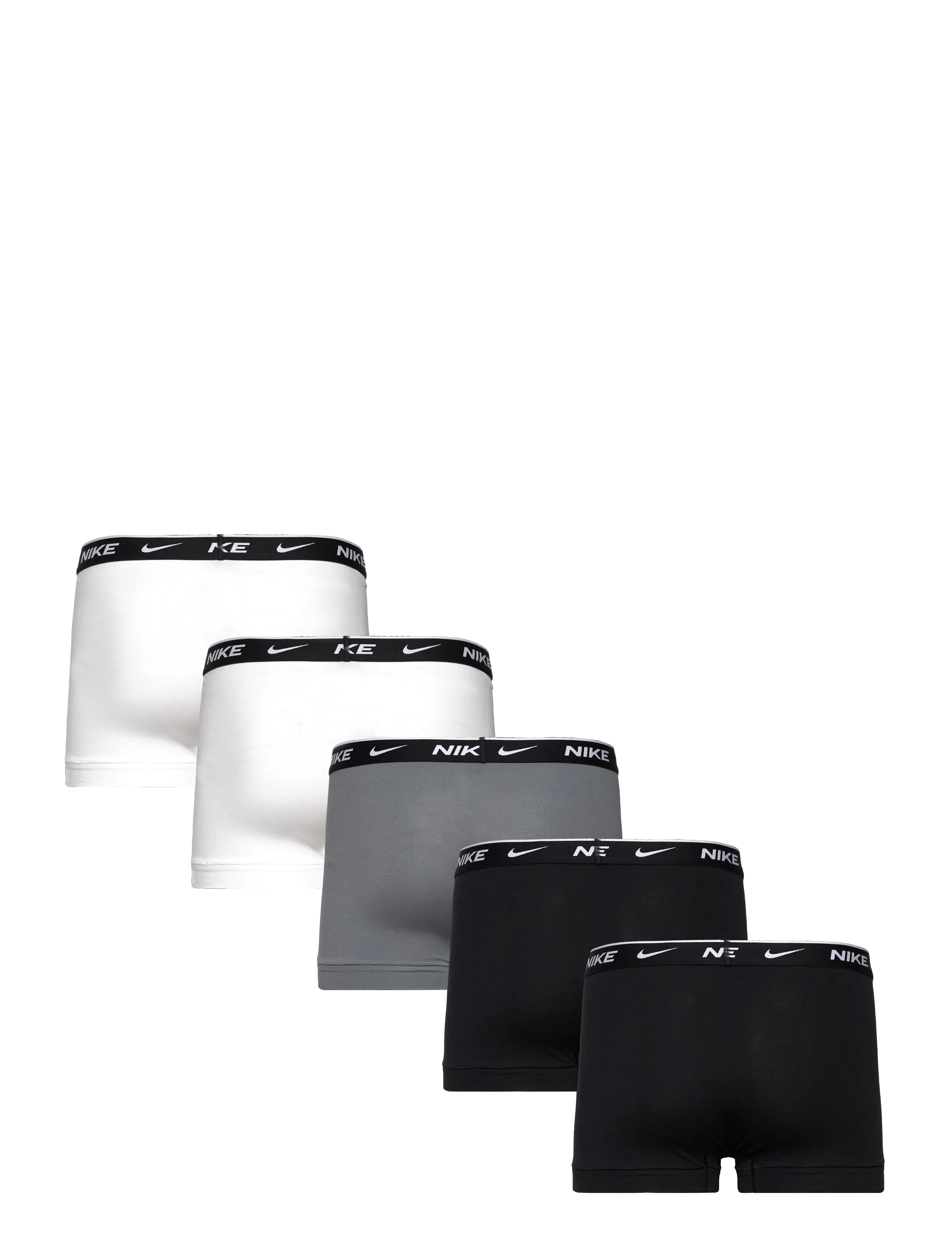 NIKE Underwear - ESSENTIAL COTTON STRETCH TRUNK 5 - boxershorts - white  cool grey black  white black - 1