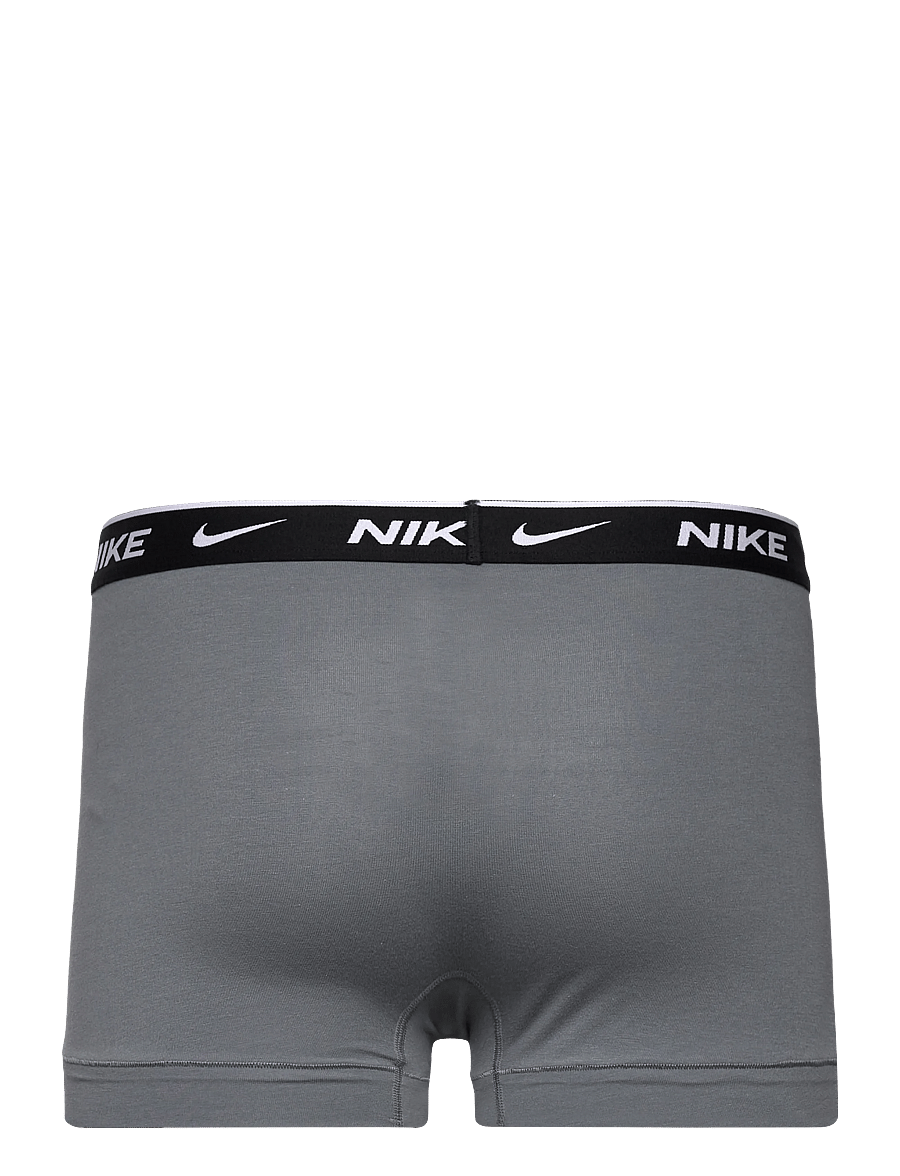 NIKE Underwear - ESSENTIAL COTTON STRETCH TRUNK 5 - boxershortser - white cool grey black white black - 5