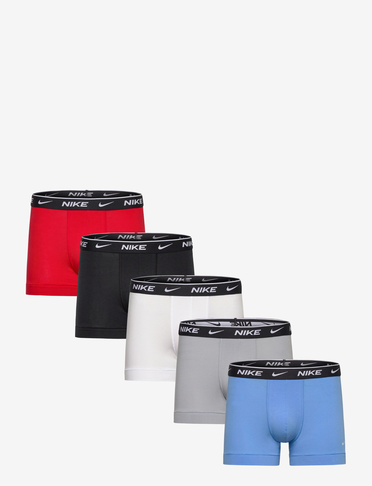 NIKE Underwear - ESSENTIAL COTTON STRETCH TRUNK 5 - trunks - open - 0