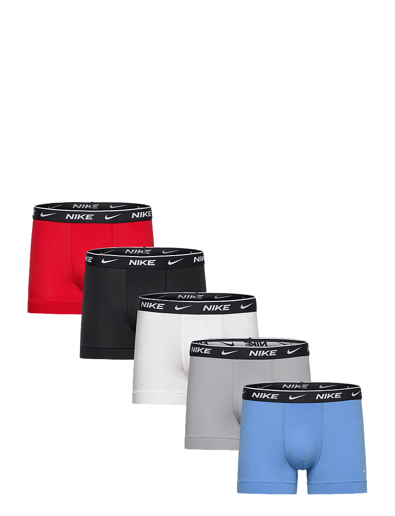 NIKE Underwear - ESSENTIAL COTTON STRETCH TRUNK 5 - trunks - open - 0