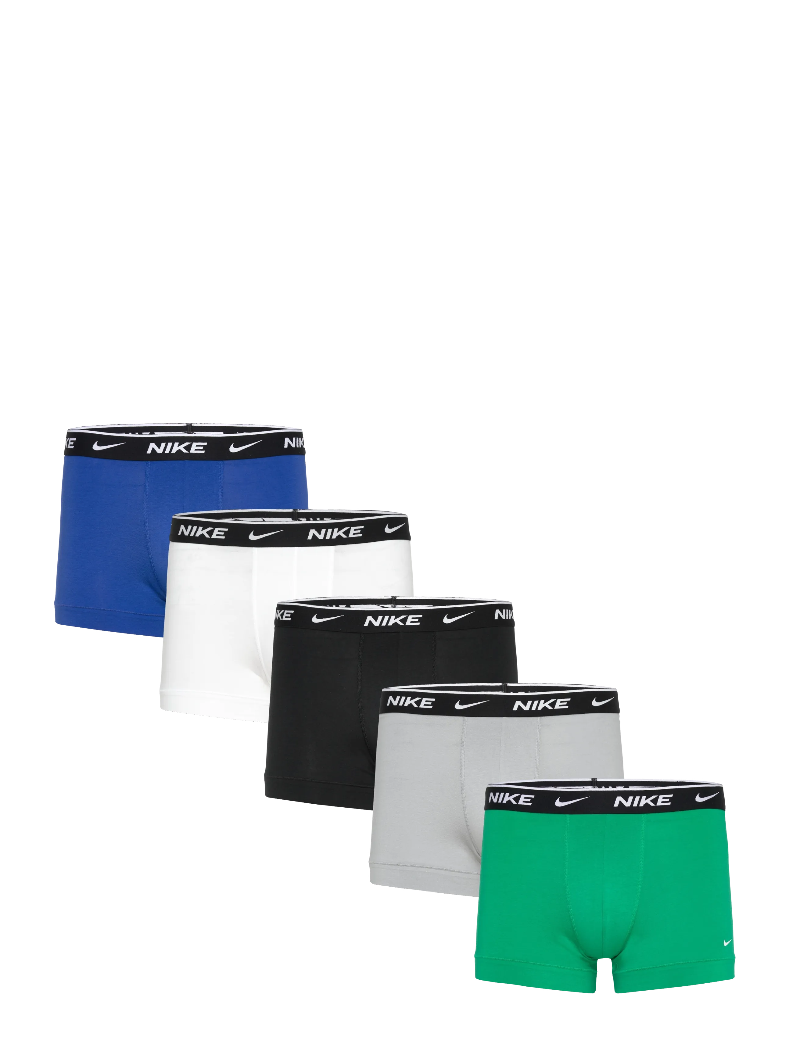 NIKE Underwear ESSENTIAL COTTON STRETCH TRUNK 5 - Vis alt - PARK GREEN / green