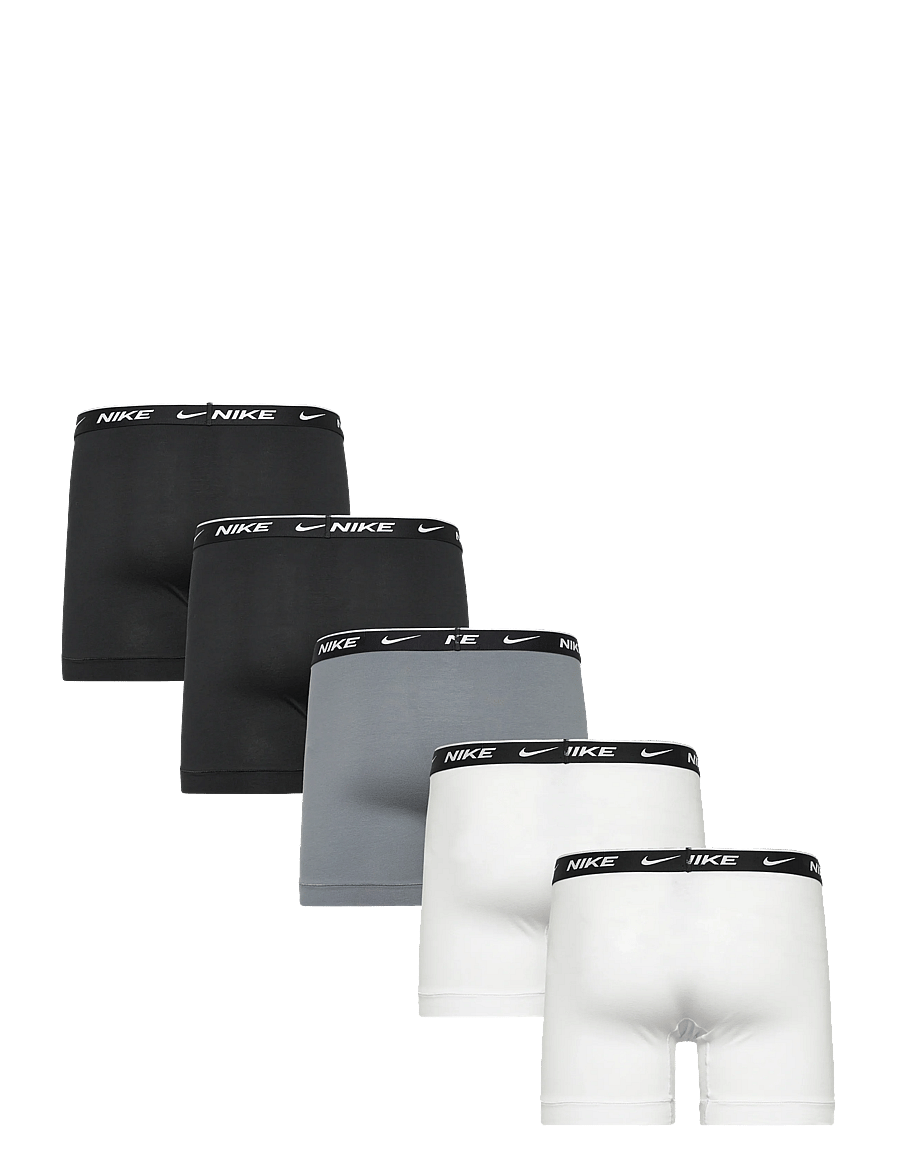 NIKE Underwear - COTTON STRETCH BOXER BRIEF 5PK - boxershorts - white cool grey black white black - 1