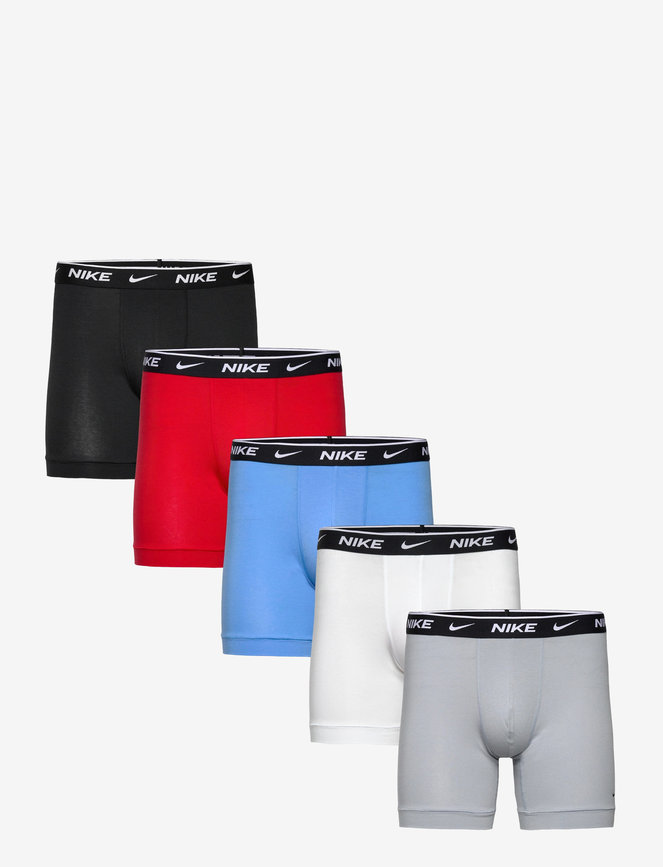 NIKE Underwear - BOXER BRIEF 5PK - trunks - blk uni red wlf grey white uni blue - 0