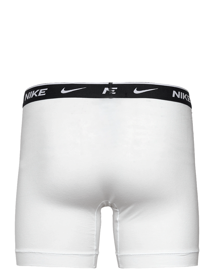 NIKE Underwear - ESSENTIAL COTTON STRETCH BOXER B - multipakk aluspüksid - blk uni red wlf grey white uni blue - 3