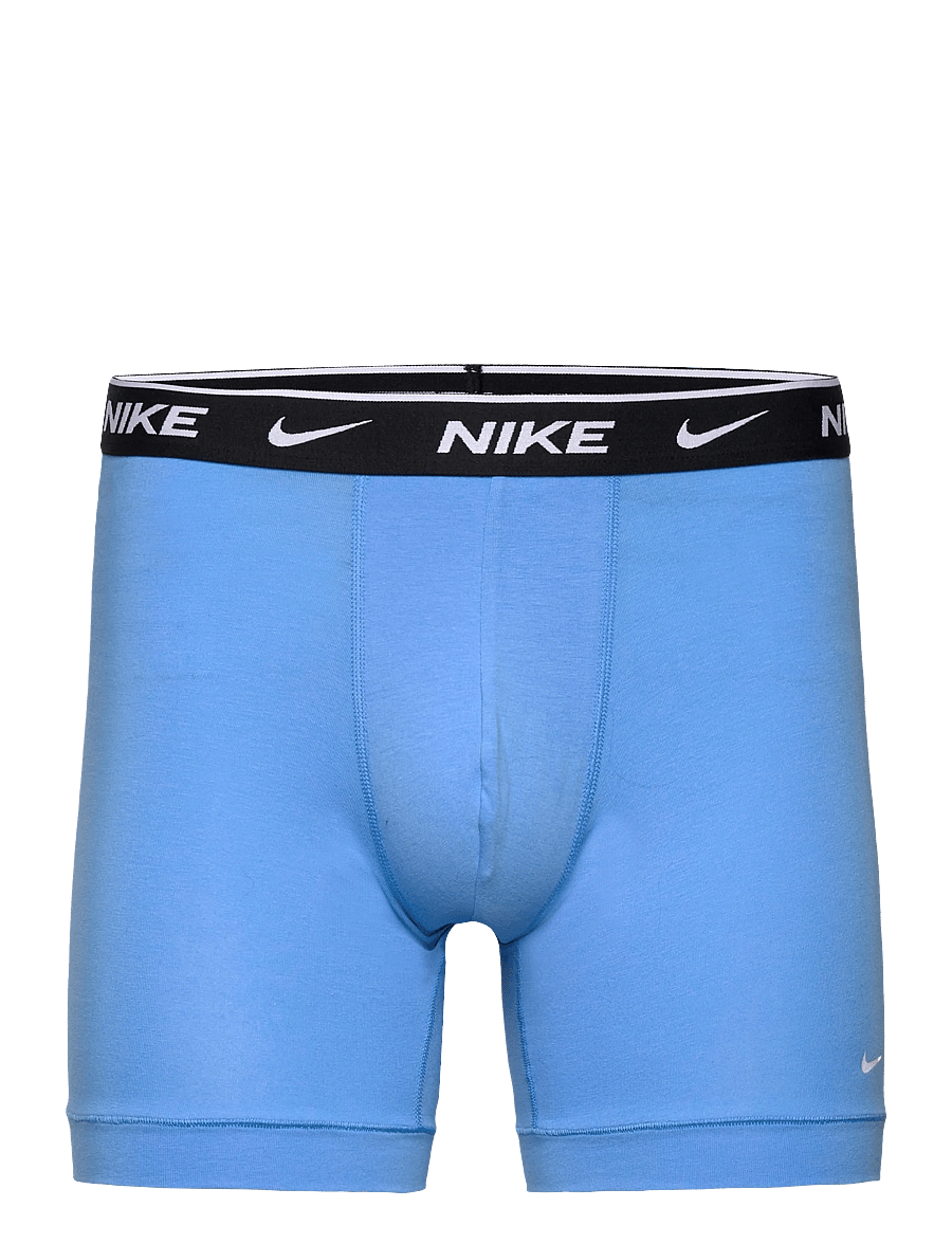 NIKE Underwear - ESSENTIAL COTTON STRETCH BOXER B - multipakk aluspüksid - blk uni red wlf grey white uni blue - 4