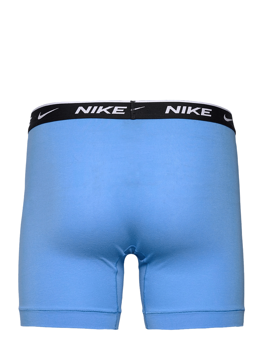 NIKE Underwear - ESSENTIAL COTTON STRETCH BOXER B - multipakk aluspüksid - blk uni red wlf grey white uni blue - 5