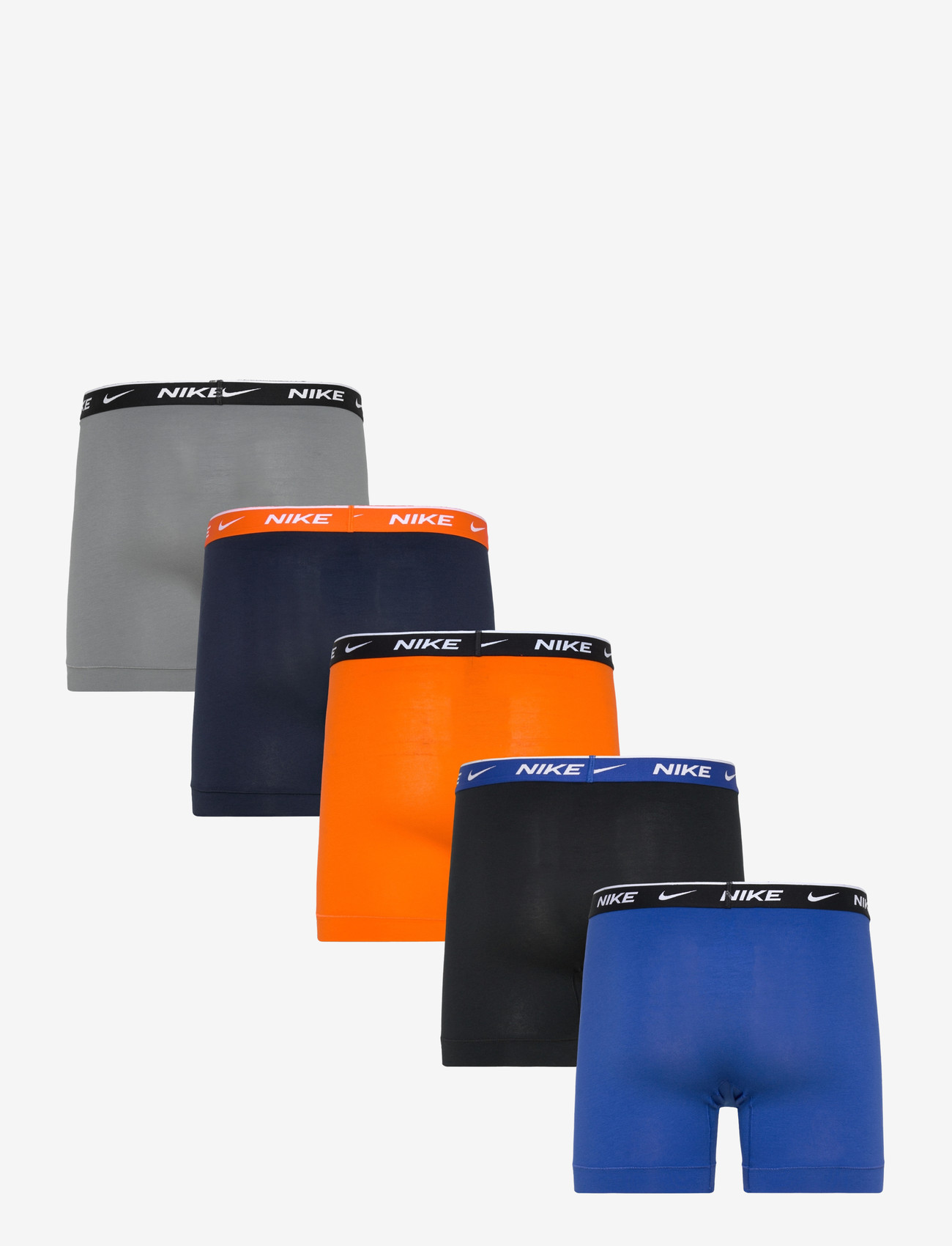 NIKE Underwear - BOXER BRIEF 5PK - boxershorts - saft orng obsdn cl gry gme royl blk - 1