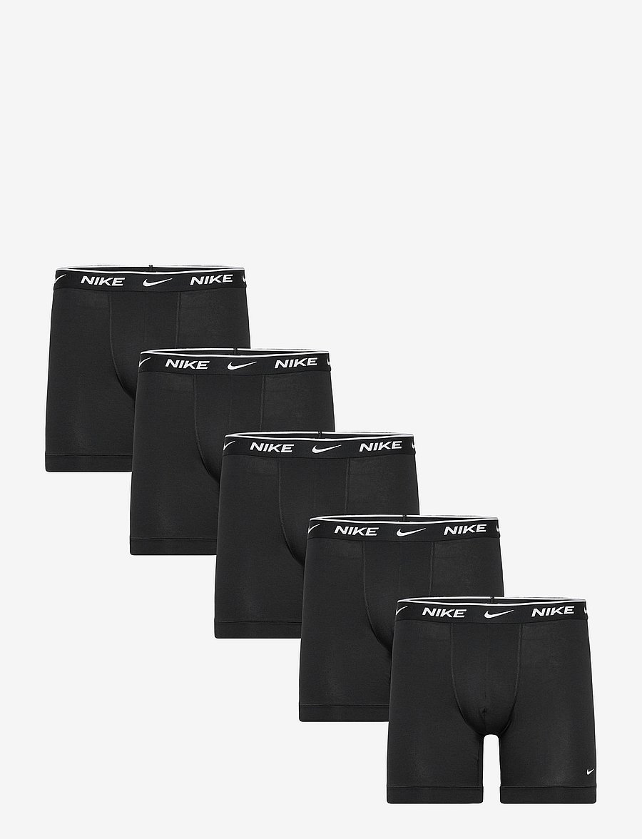 NIKE Underwear - COTTON STRETCH BOXER BRIEF 5PK - boxershorts - black - 0