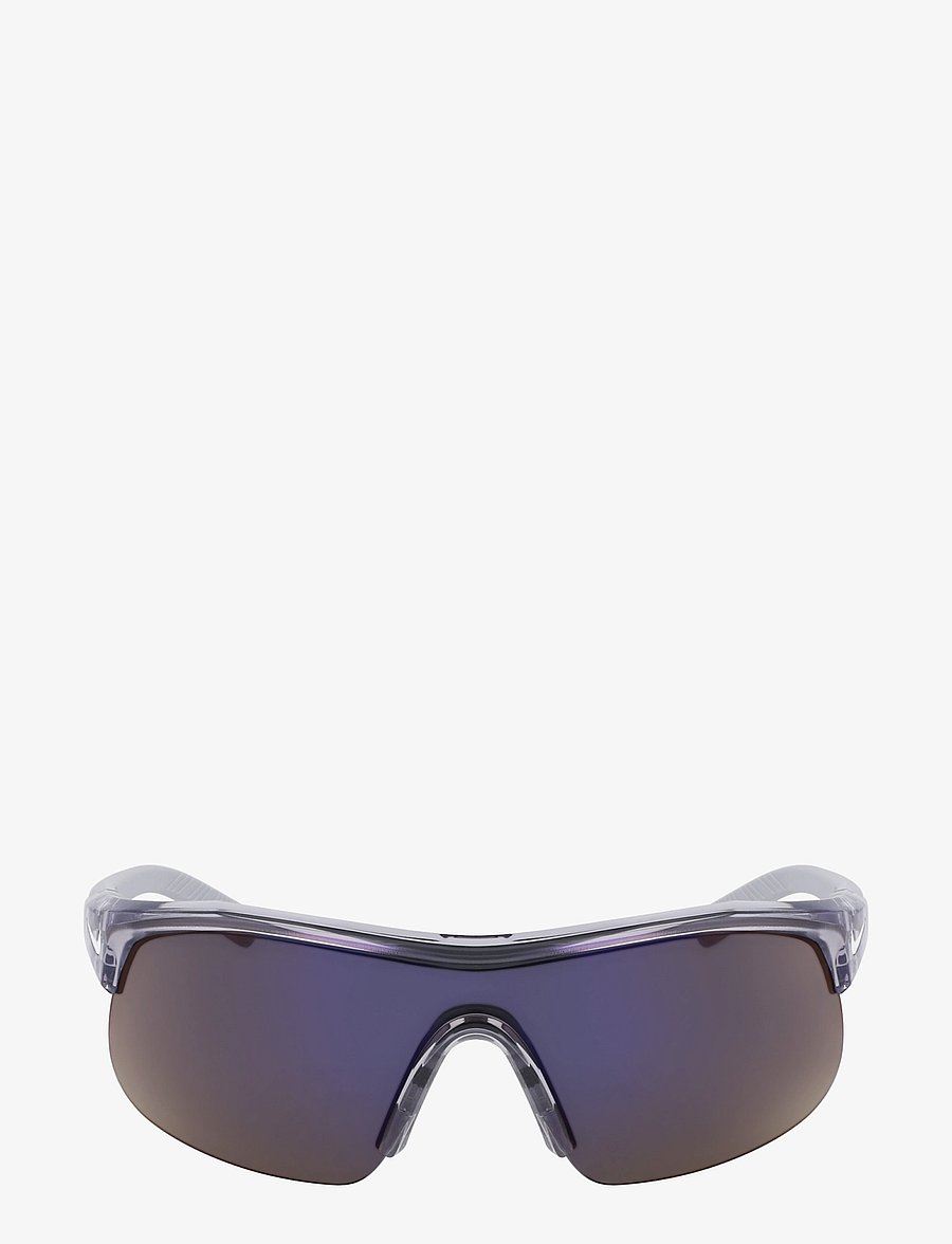 NIKE Vision - NIKE SHOW X1 - briller - shiny wolf grey/blue mirror - 0