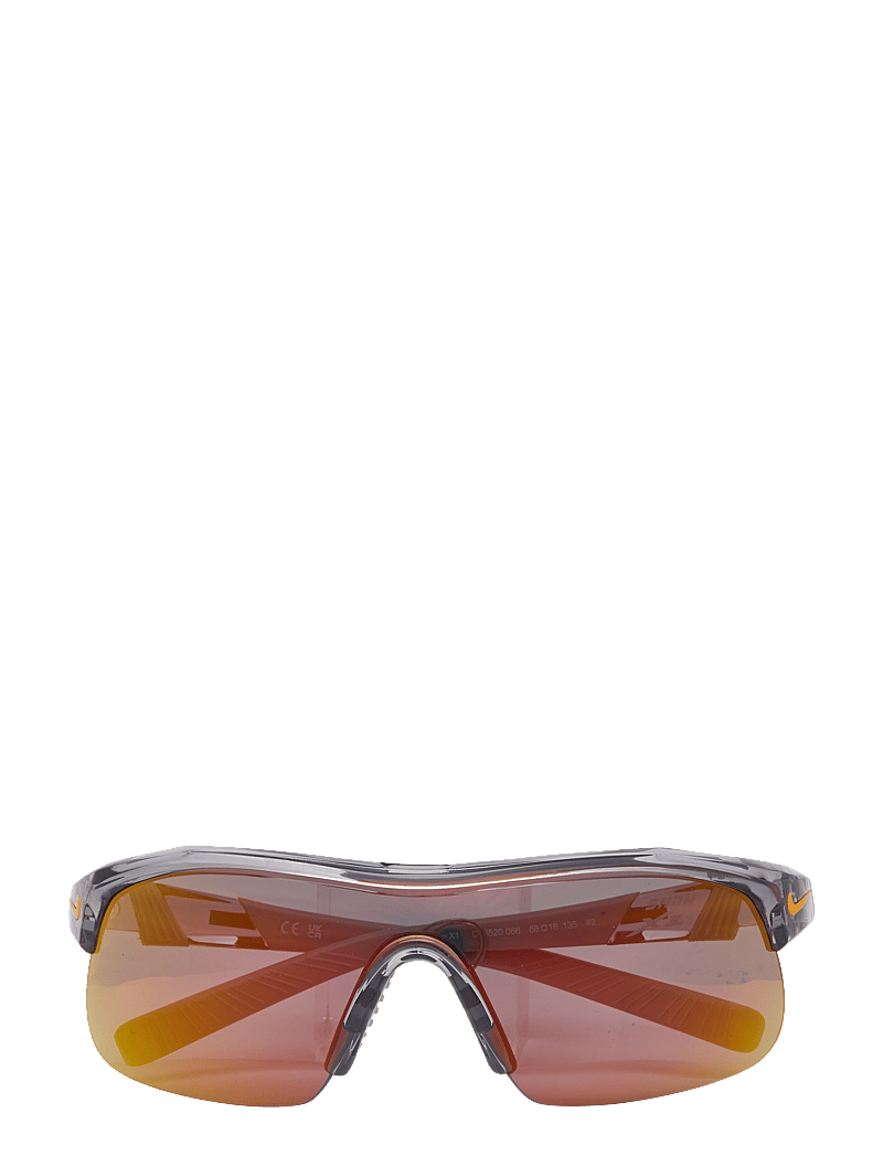 NIKE Vision - NIKE SHOW X1 - glasögon - shiny wolf grey/orange mirror - 0