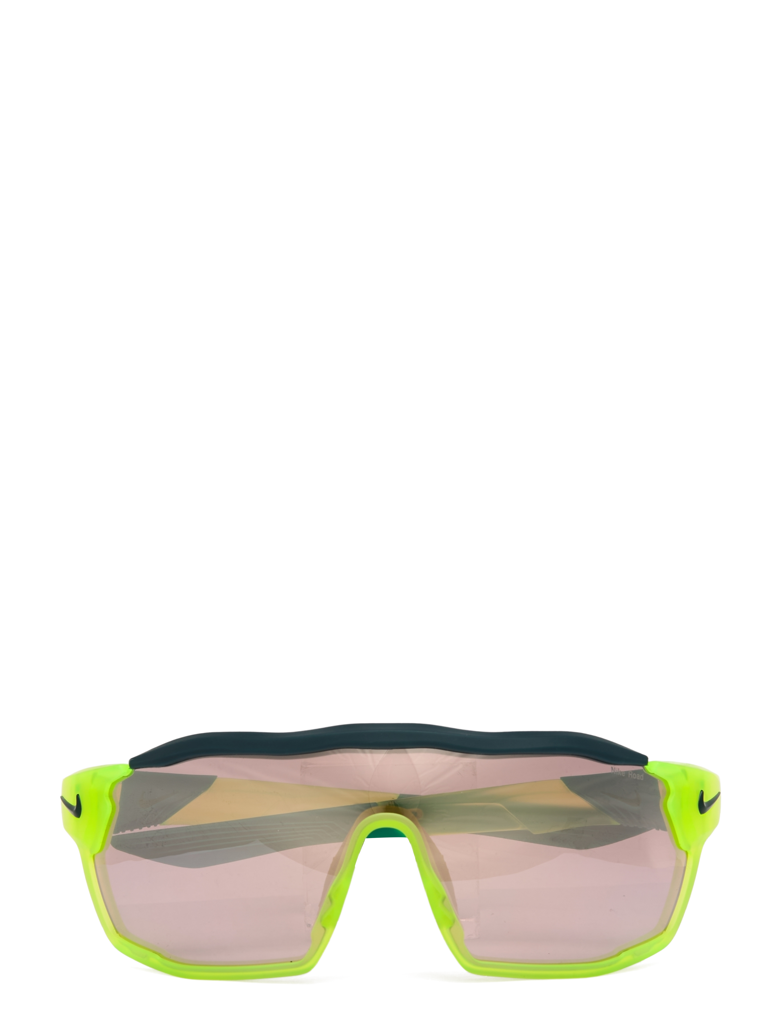 NIKE Vision NIKE SHOW X RUSH E - Solglasögon - MATTE VOLT/CHROME MIRROR / yellow