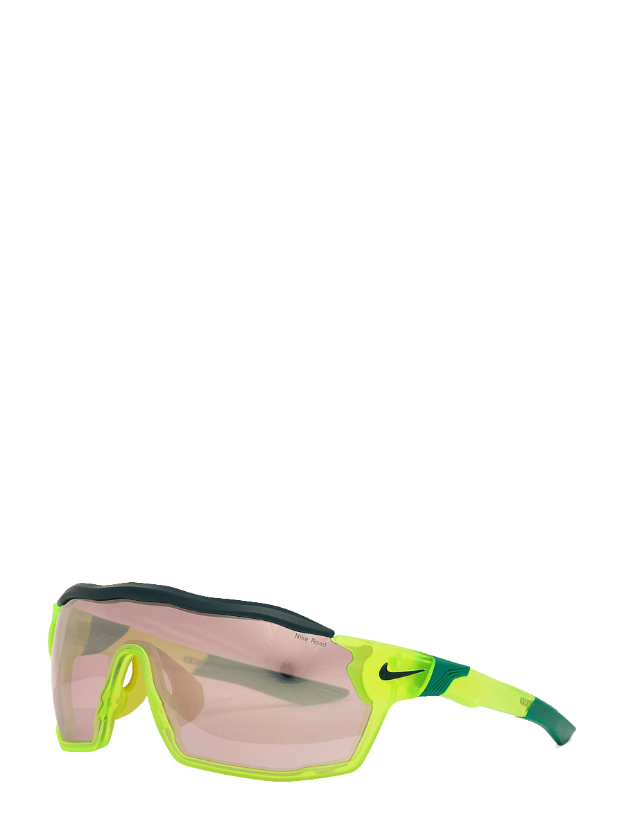 NIKE Vision - NIKE SHOW X RUSH E - prillid - matte volt/chrome mirror - 1
